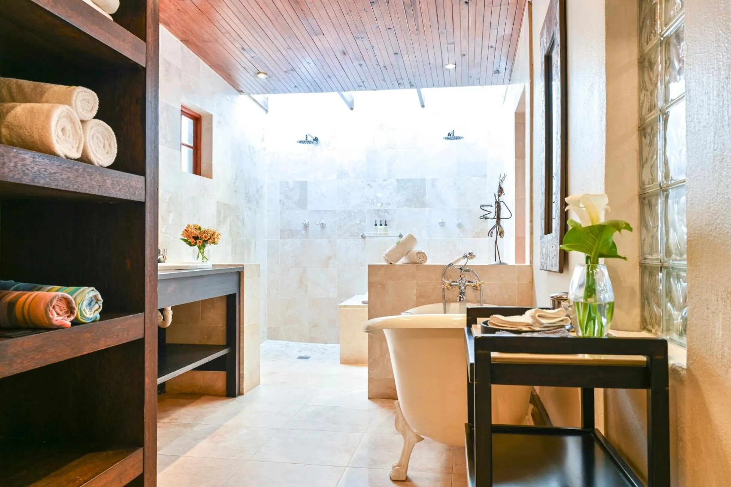 Bathroom in Woodall Country House and Spa