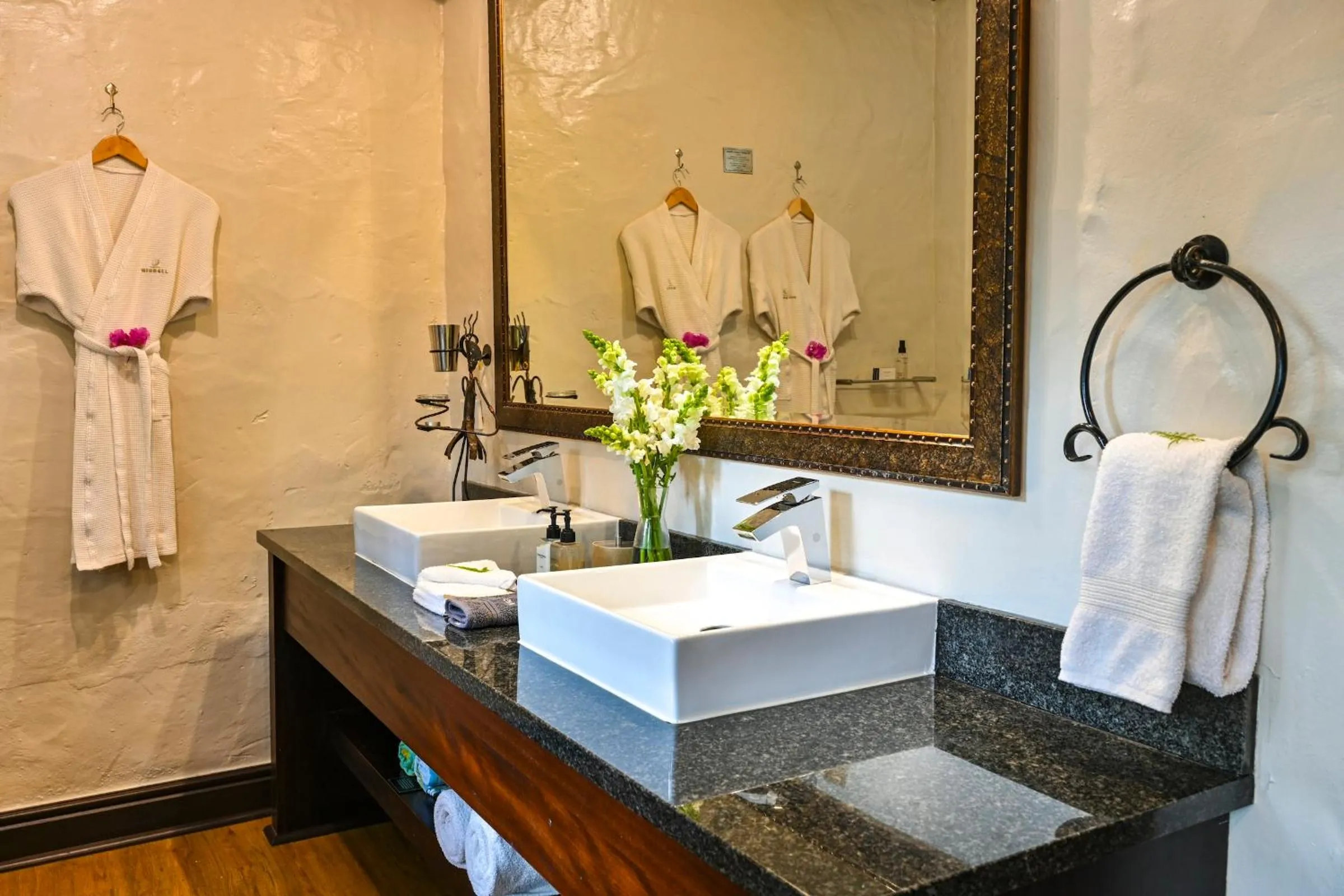Bathroom in Woodall Country House and Spa