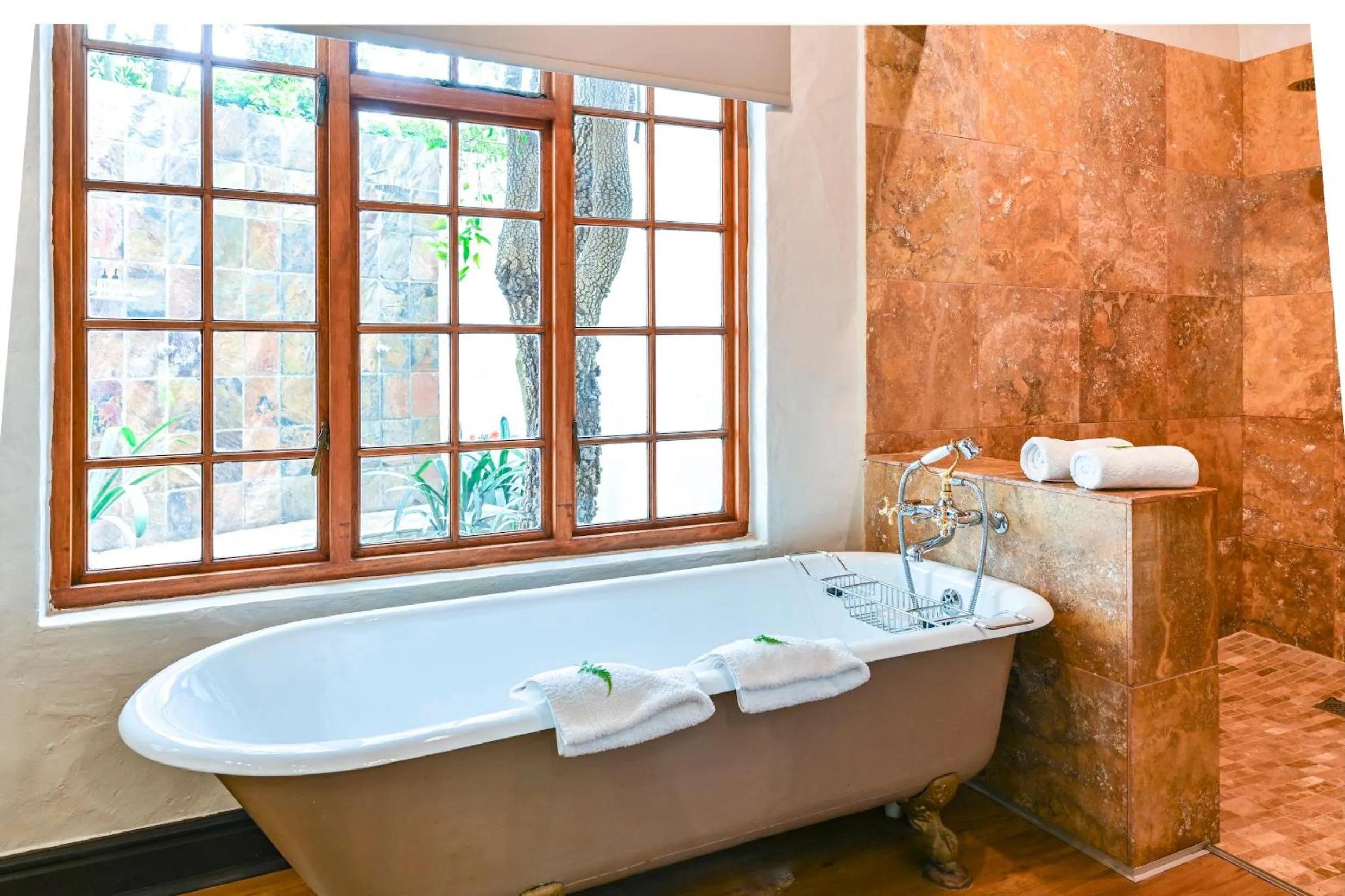 Bathroom in Woodall Country House and Spa