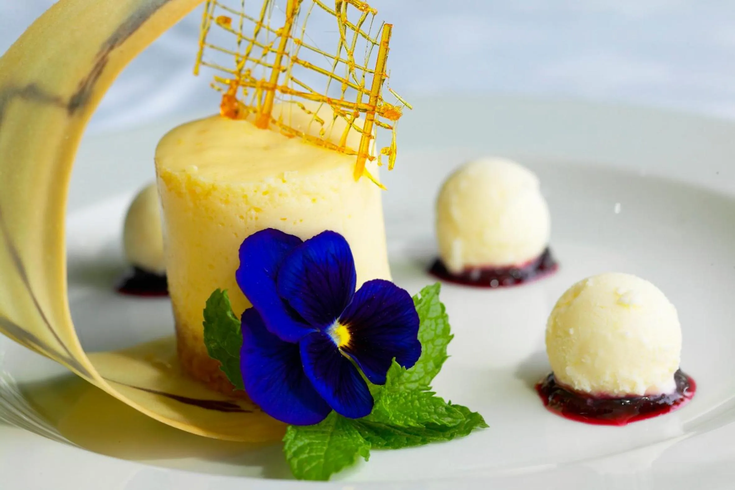 Restaurant/places to eat in Woodall Country House and Spa