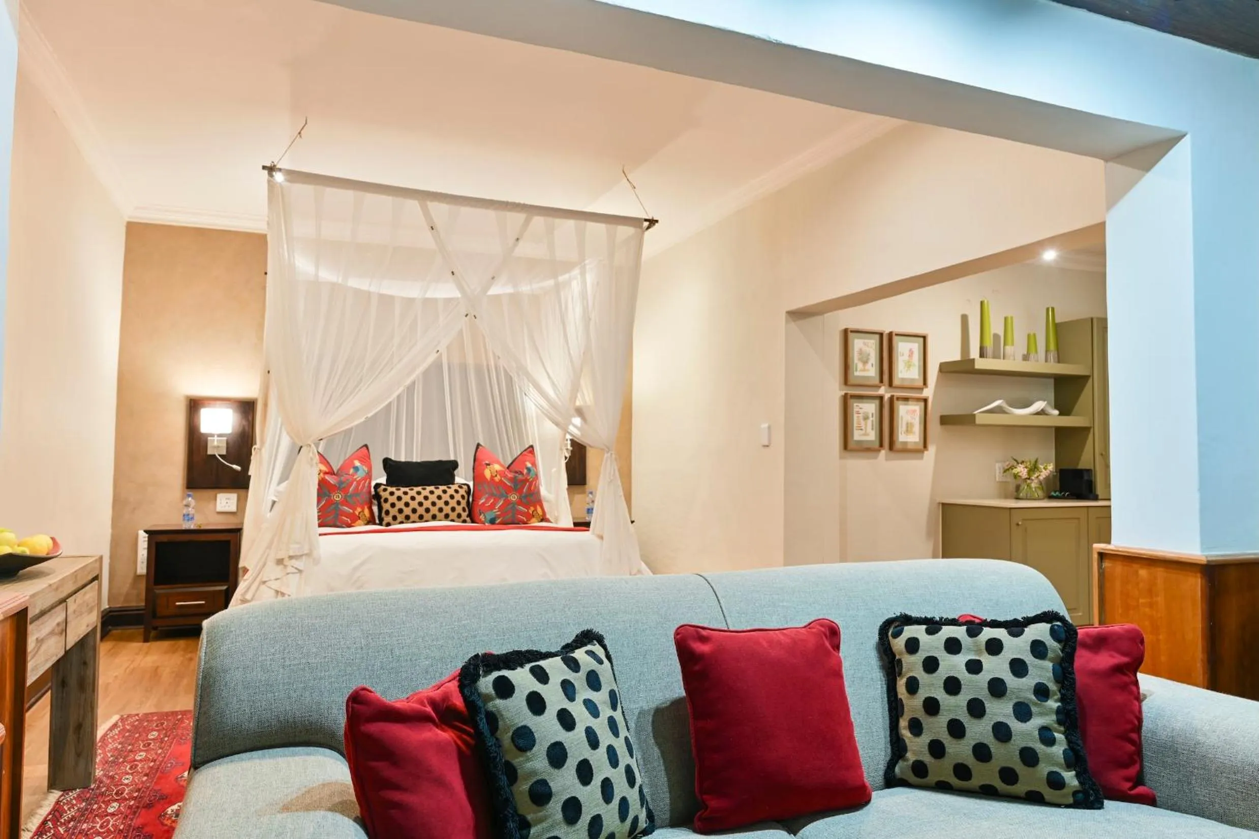 Bed in Woodall Country House and Spa