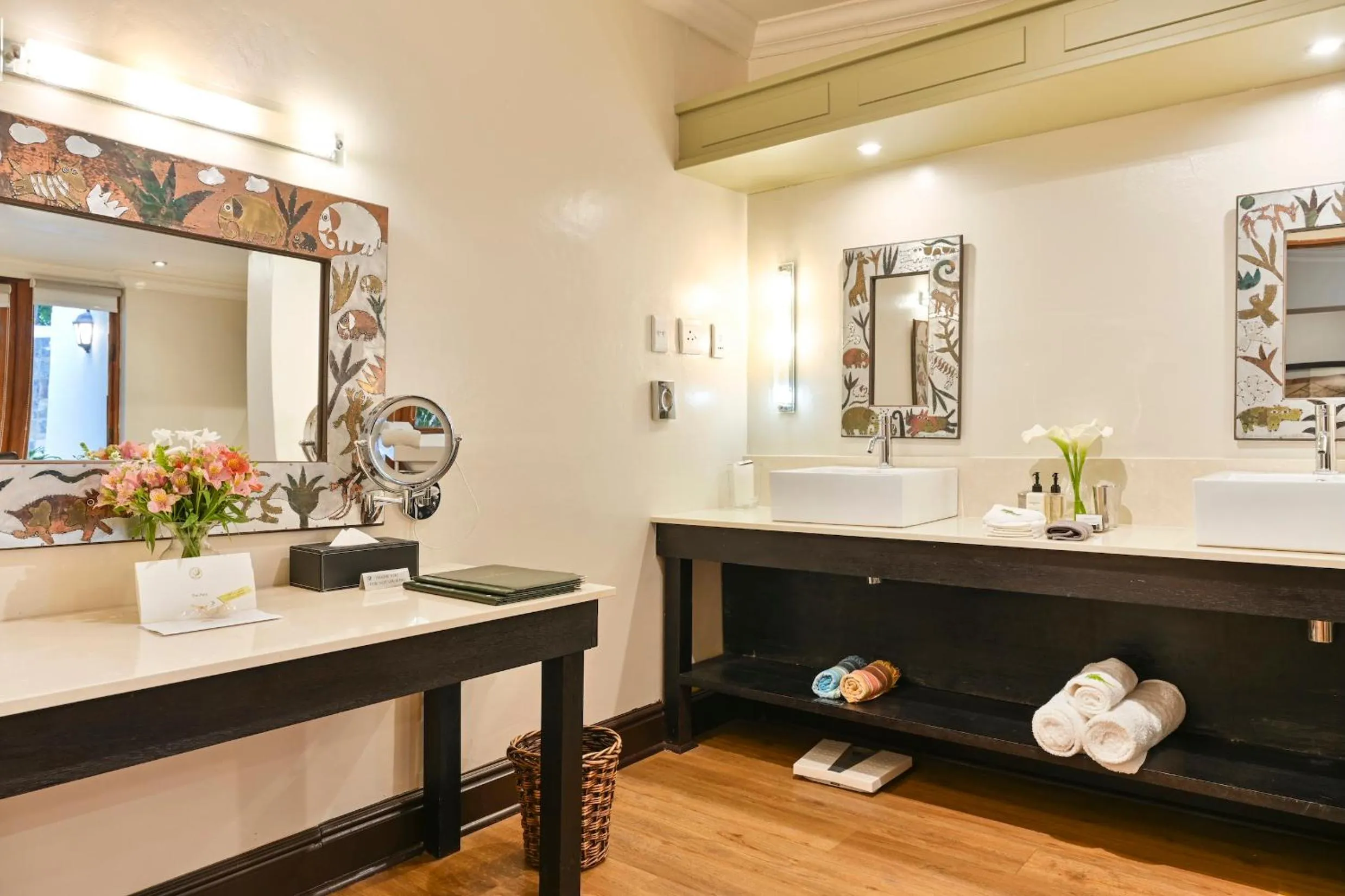 Bathroom in Woodall Country House and Spa