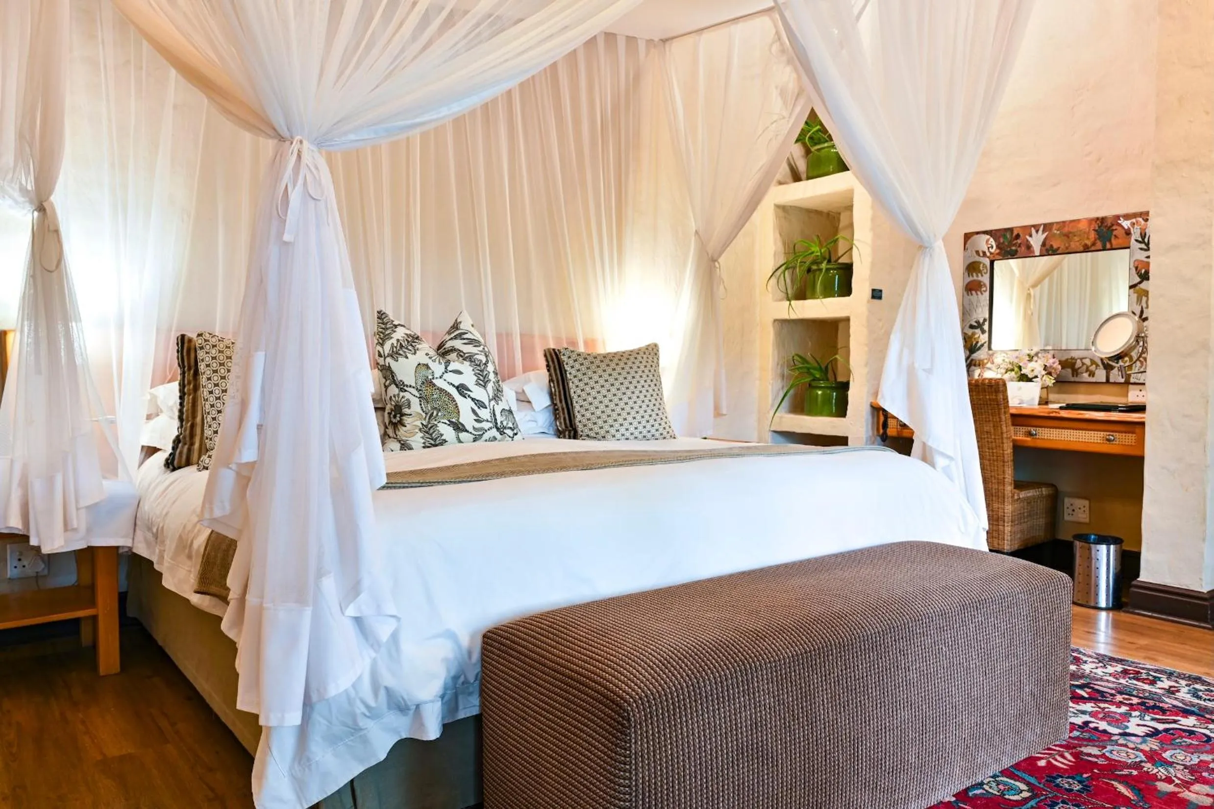 Bed in Woodall Country House and Spa