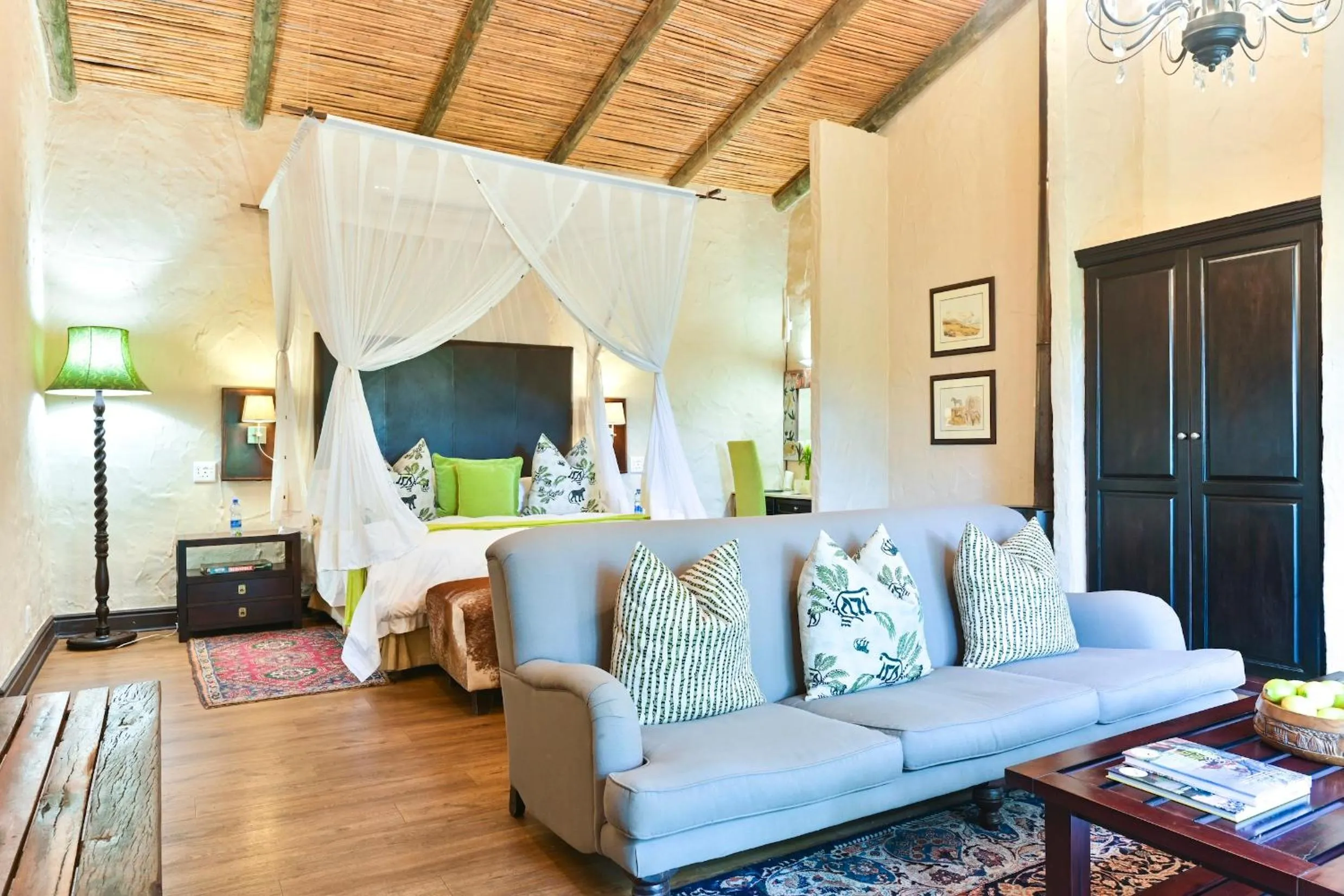 Bed in Woodall Country House and Spa