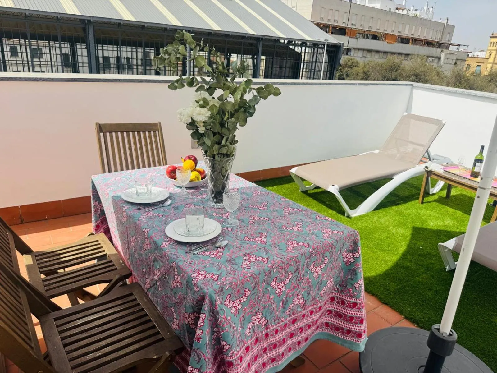 Balcony/Terrace in Apartamentos RG Dúplex San Bernardo