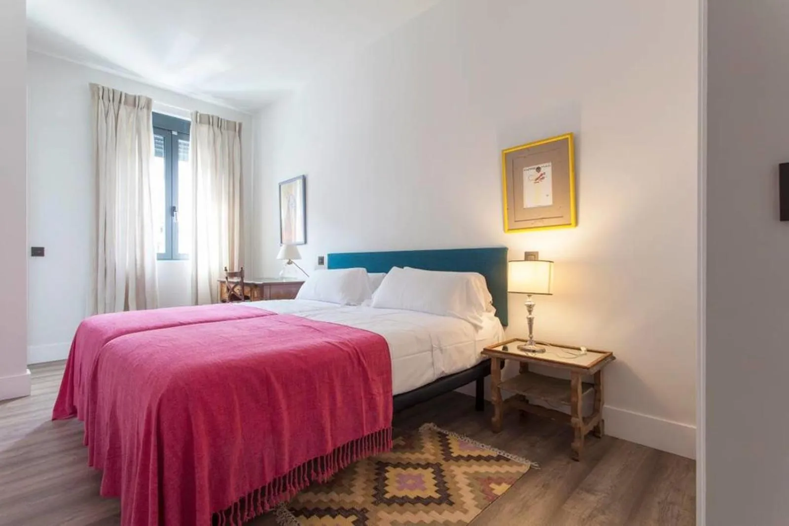 Bedroom, Bed in Apartamentos RG Dúplex San Bernardo