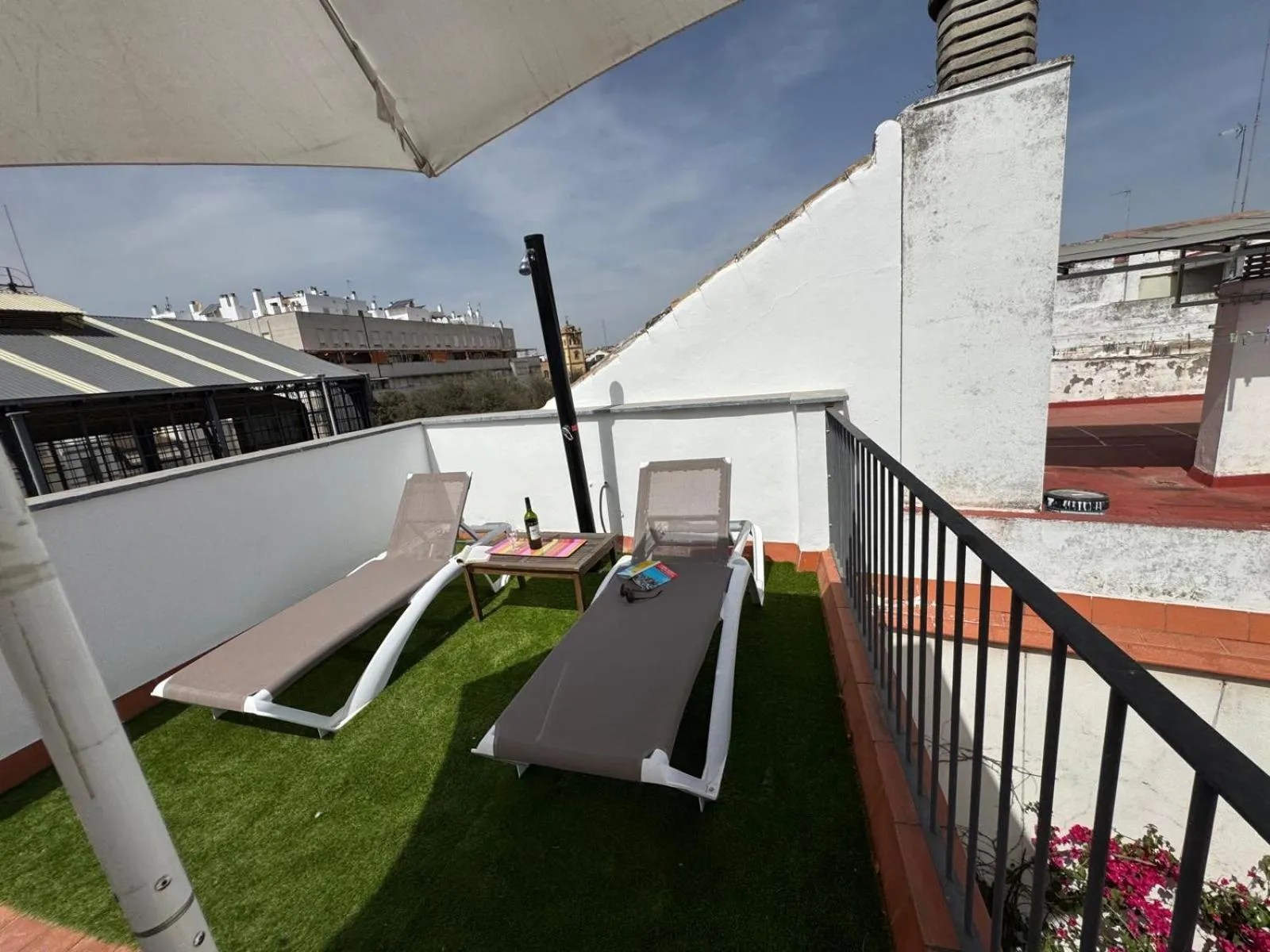 Balcony/Terrace in Apartamentos RG Dúplex San Bernardo