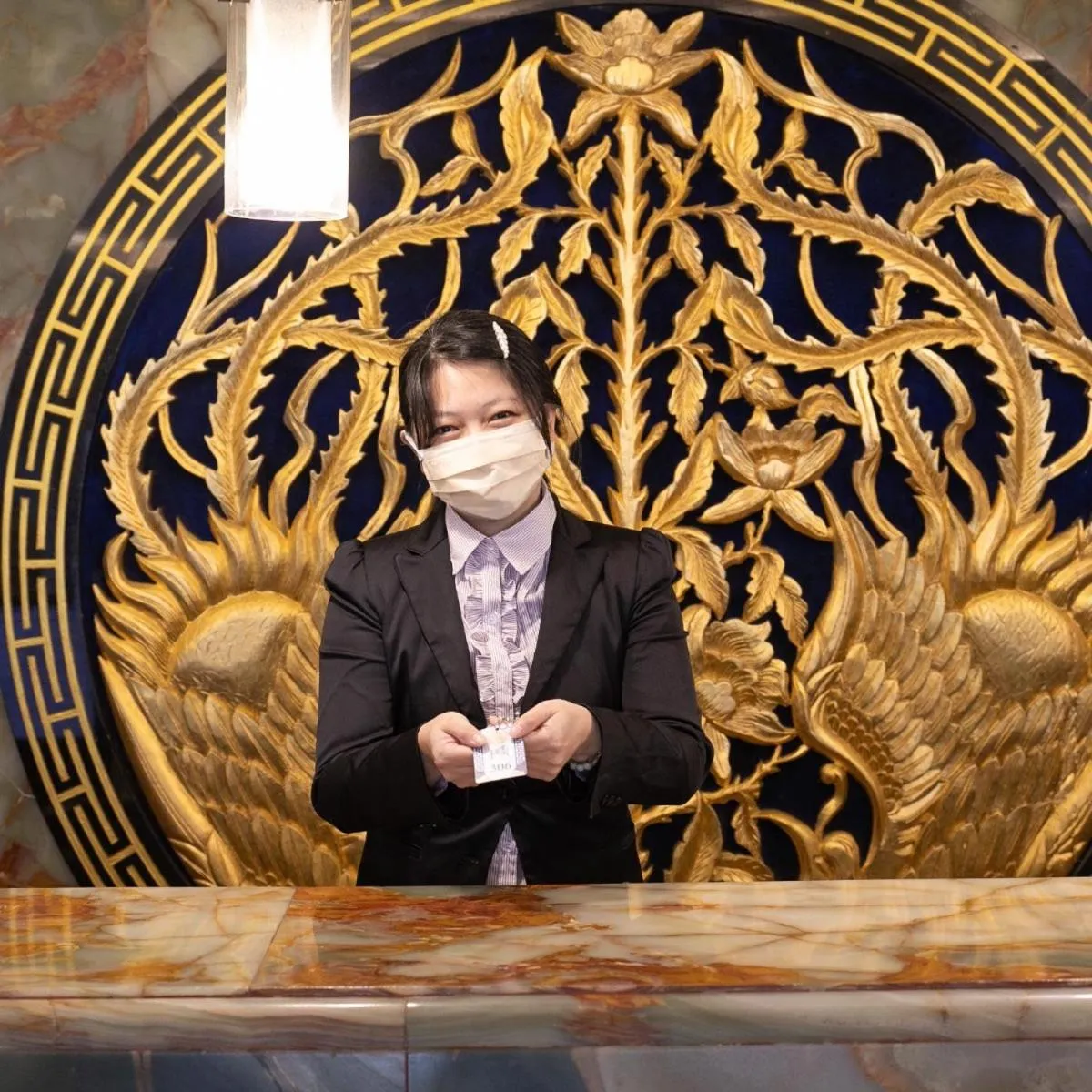 Lobby or reception in Phoenix Pavilion Hot Spring Hotel