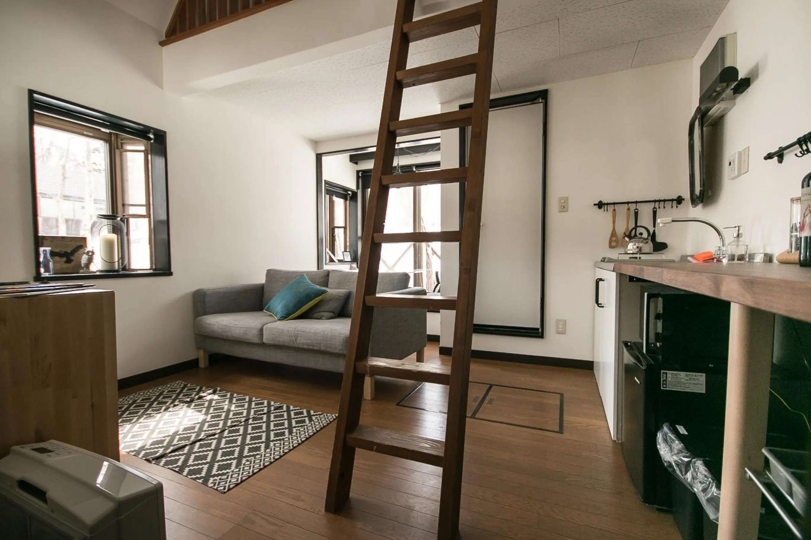 Kitchen or kitchenette in Hotel Villa Hakuba by HHG