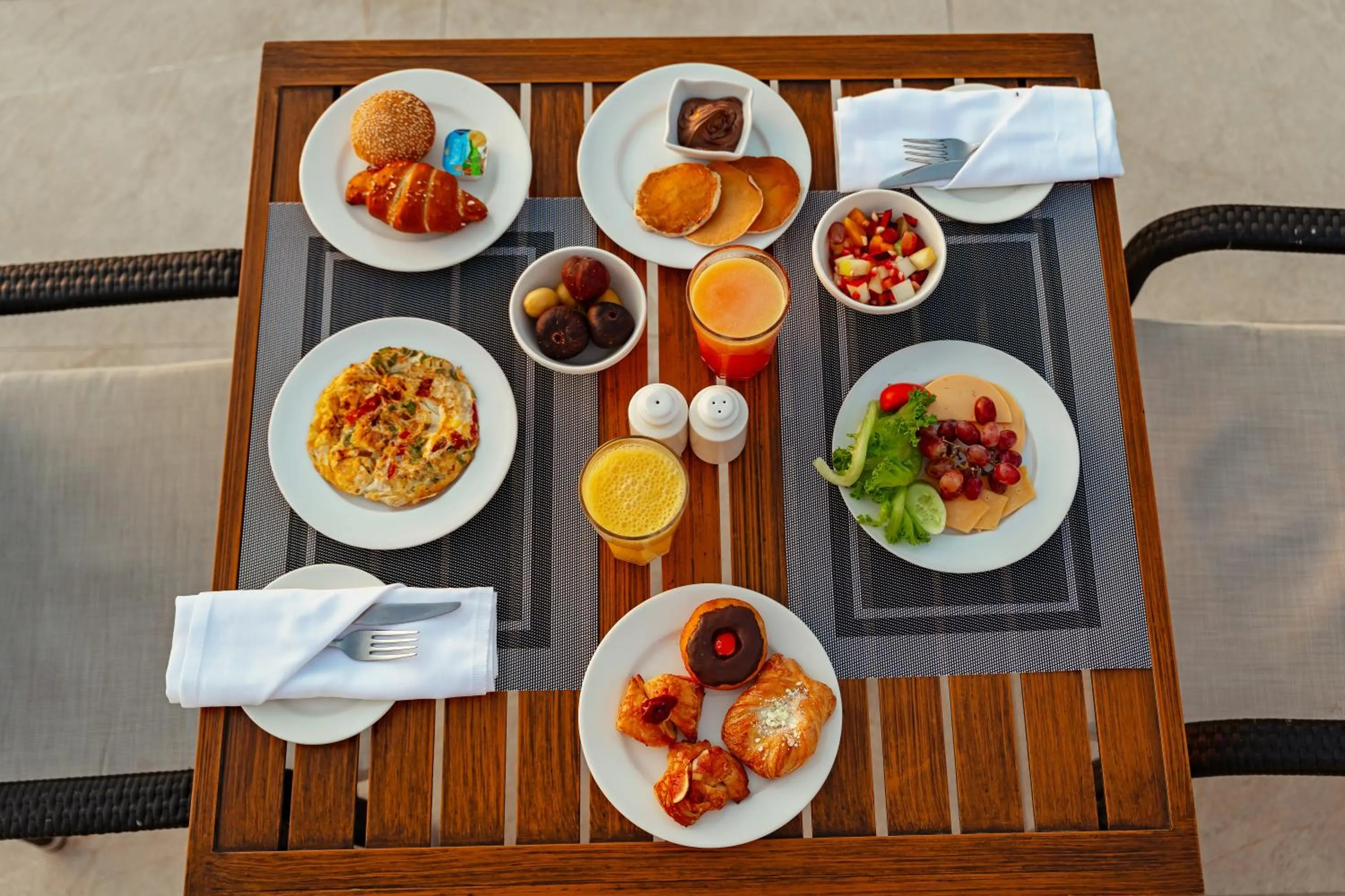 Breakfast in Hurghada Marriott Beach Resort