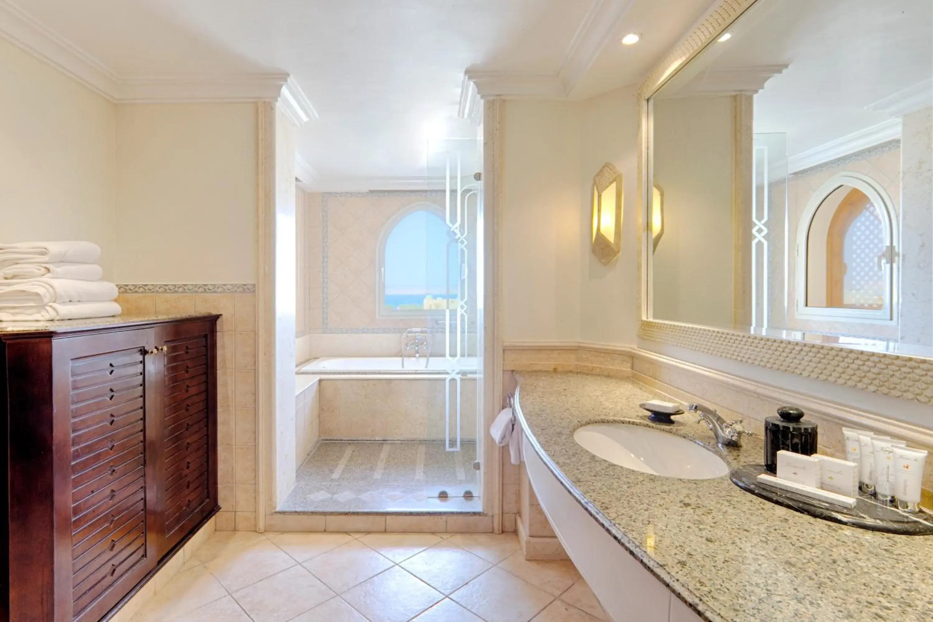 Bathroom in Kempinski Hotel Soma Bay Bathroom in Kempinski Hotel Soma Bay