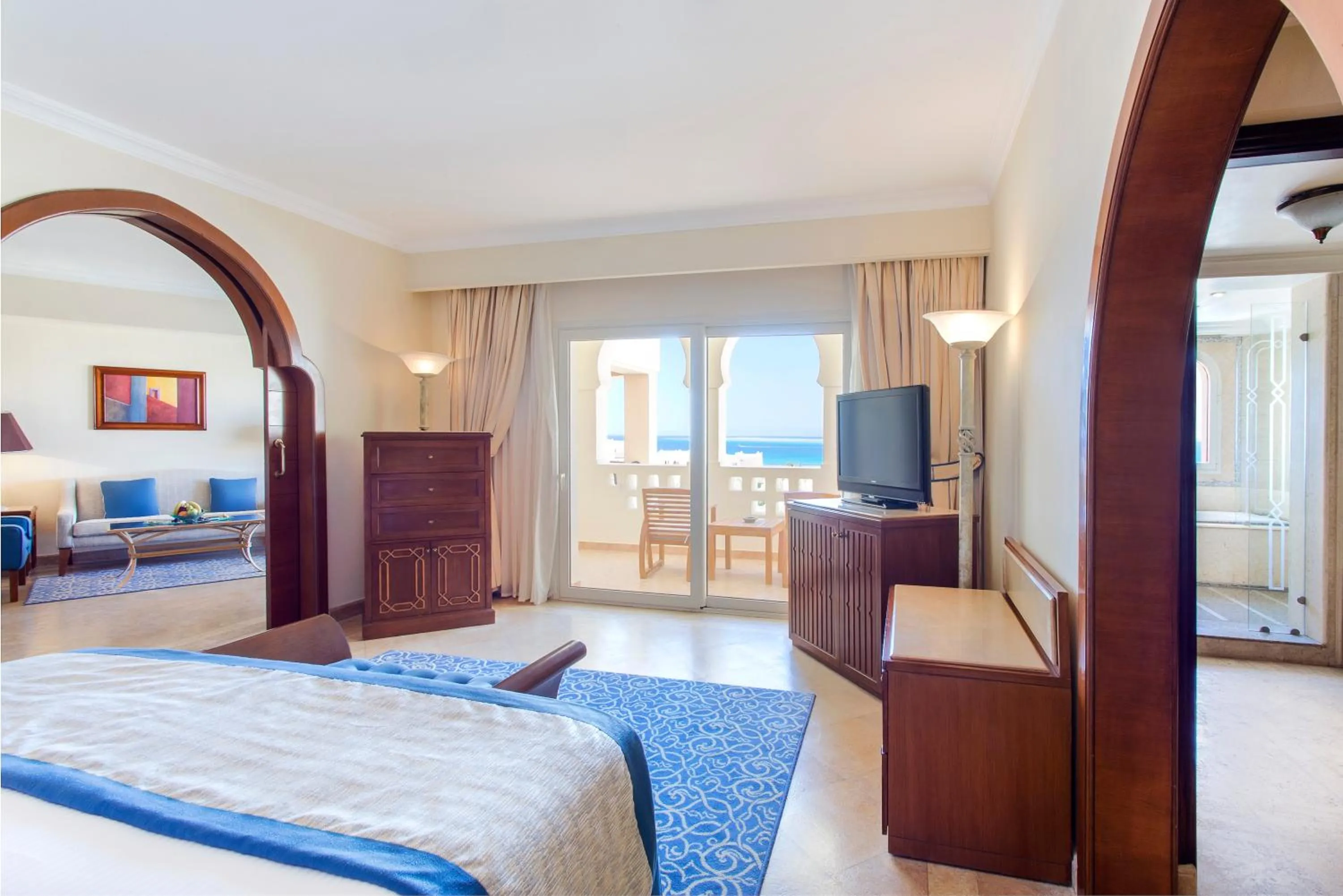 Photo of the whole room, Bed in Kempinski Hotel Soma Bay