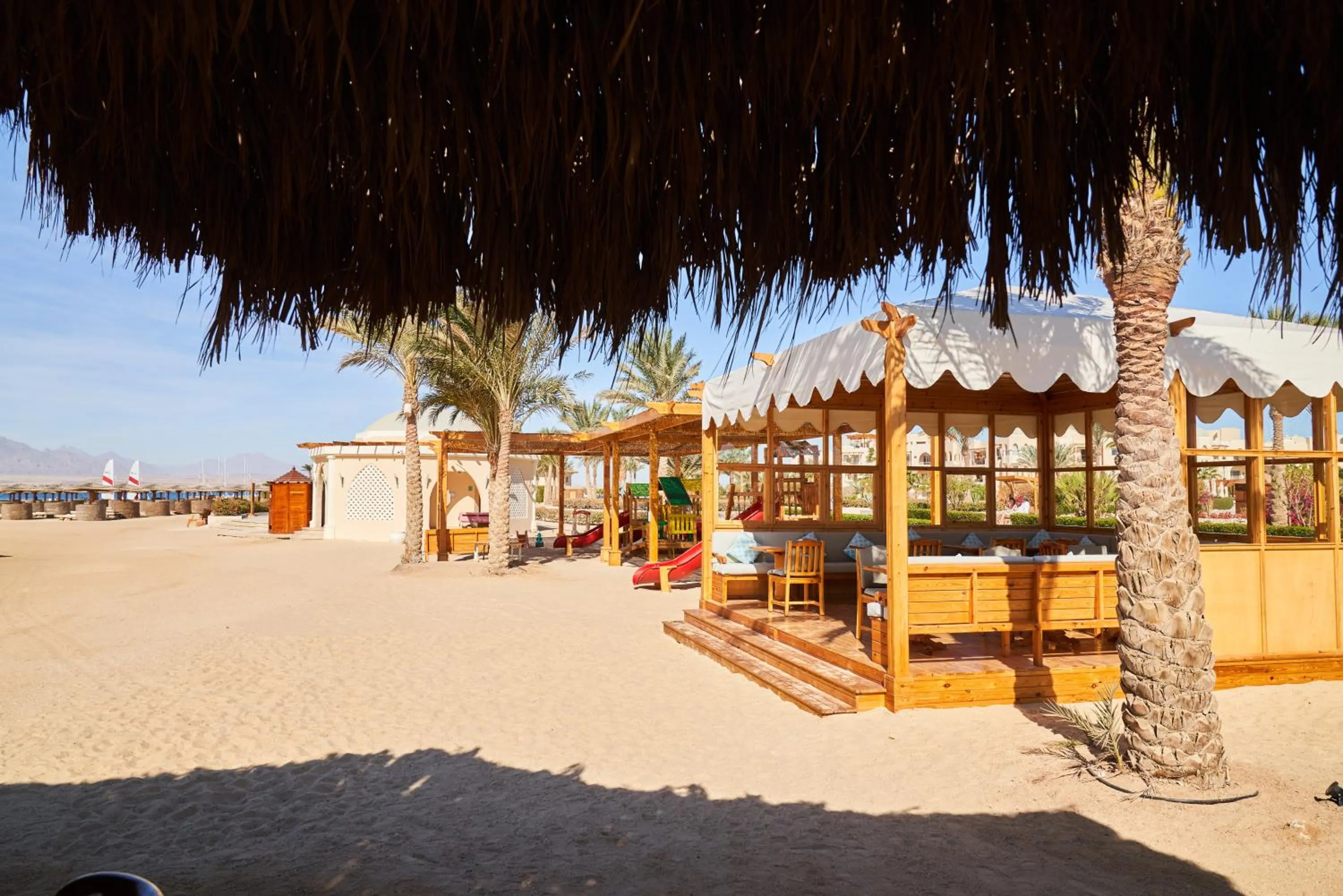 Children play ground in Kempinski Hotel Soma Bay