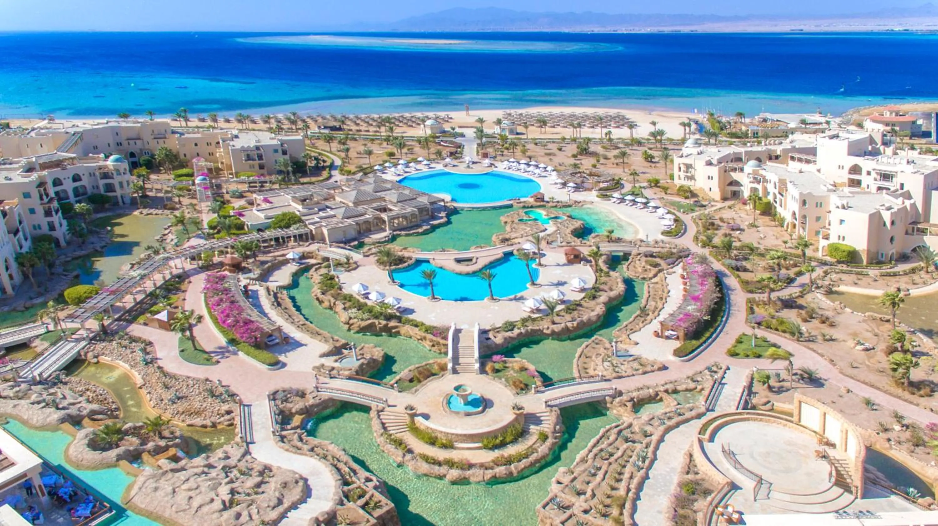 Bird's eye view in Kempinski Hotel Soma Bay