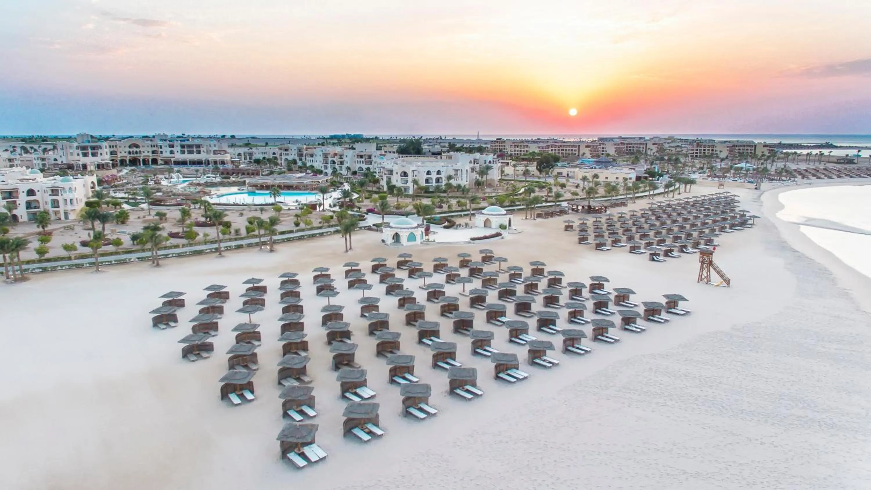 Bird's eye view in Kempinski Hotel Soma Bay