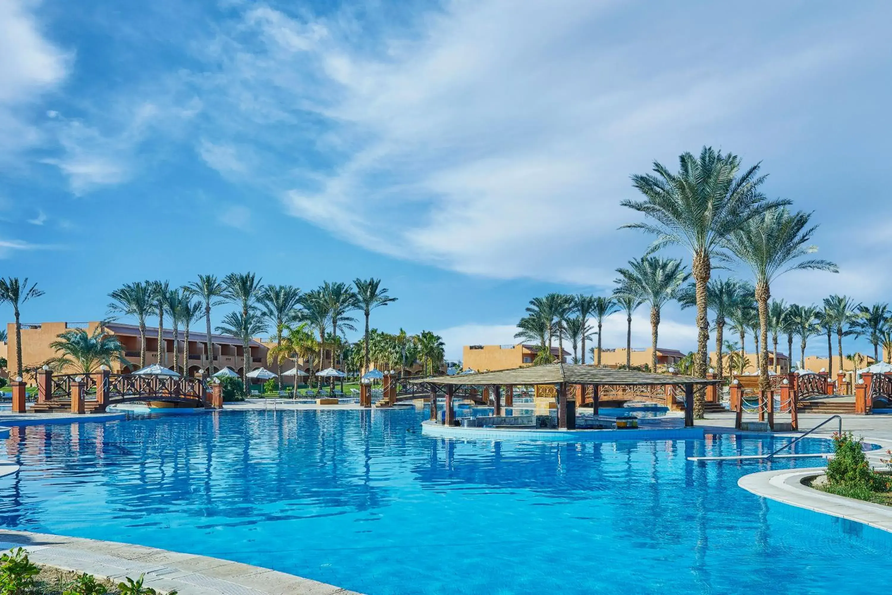 Swimming pool in JAZ Grand Marsa Swimming pool in JAZ Grand Marsa