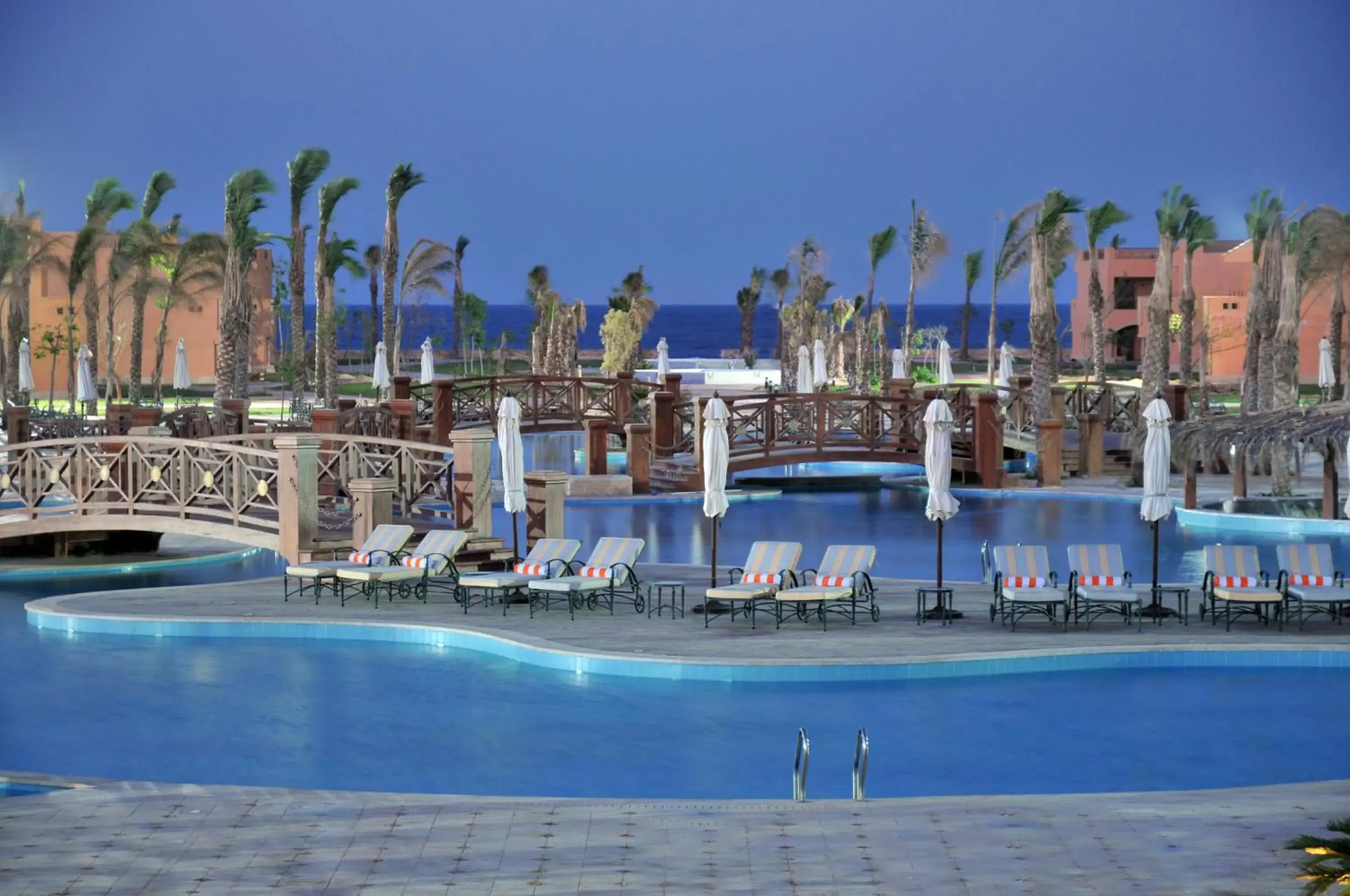 Swimming pool in JAZ Grand Marsa Swimming pool in JAZ Grand Marsa