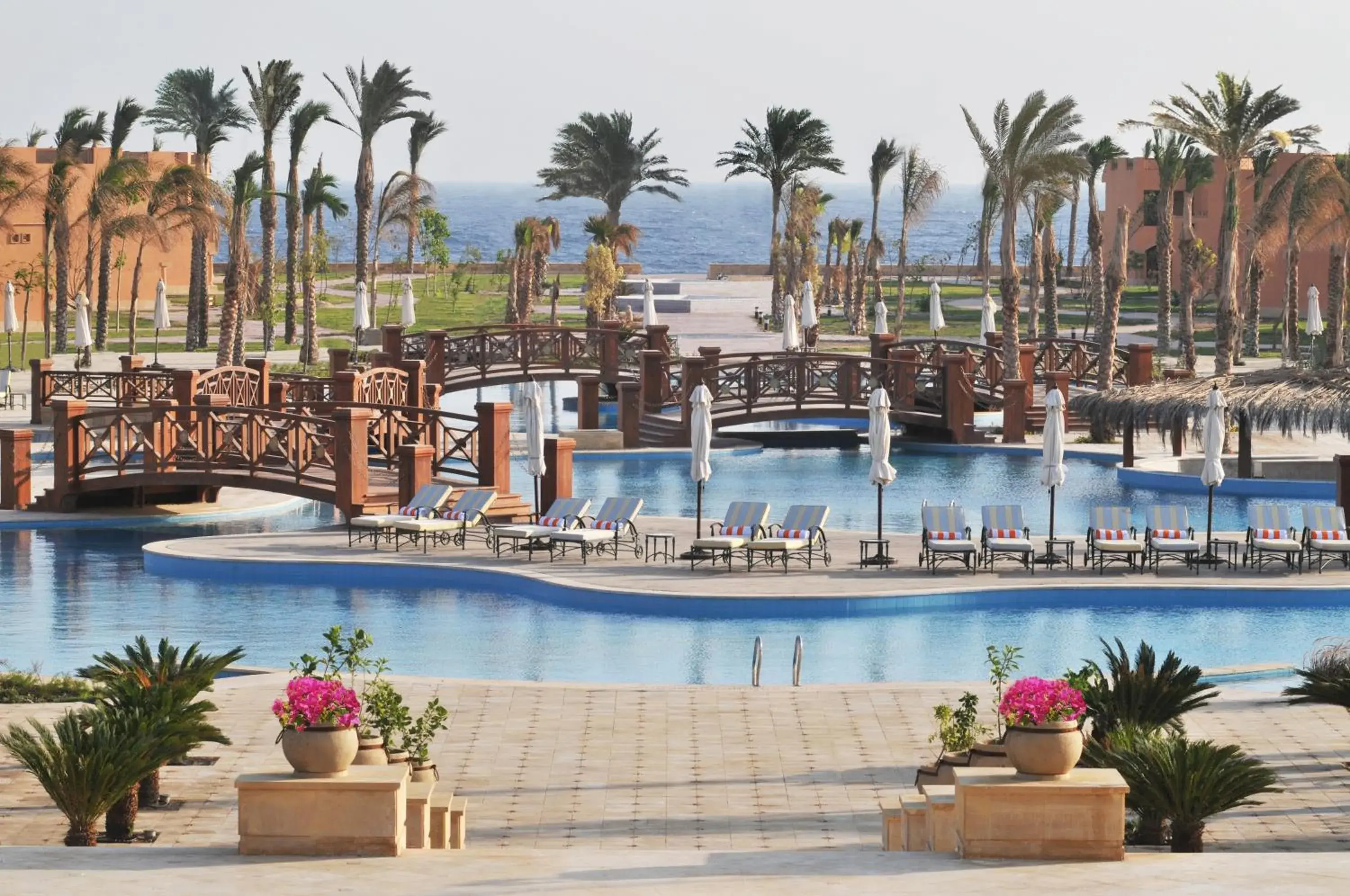Swimming pool in JAZ Grand Marsa Swimming pool in JAZ Grand Marsa
