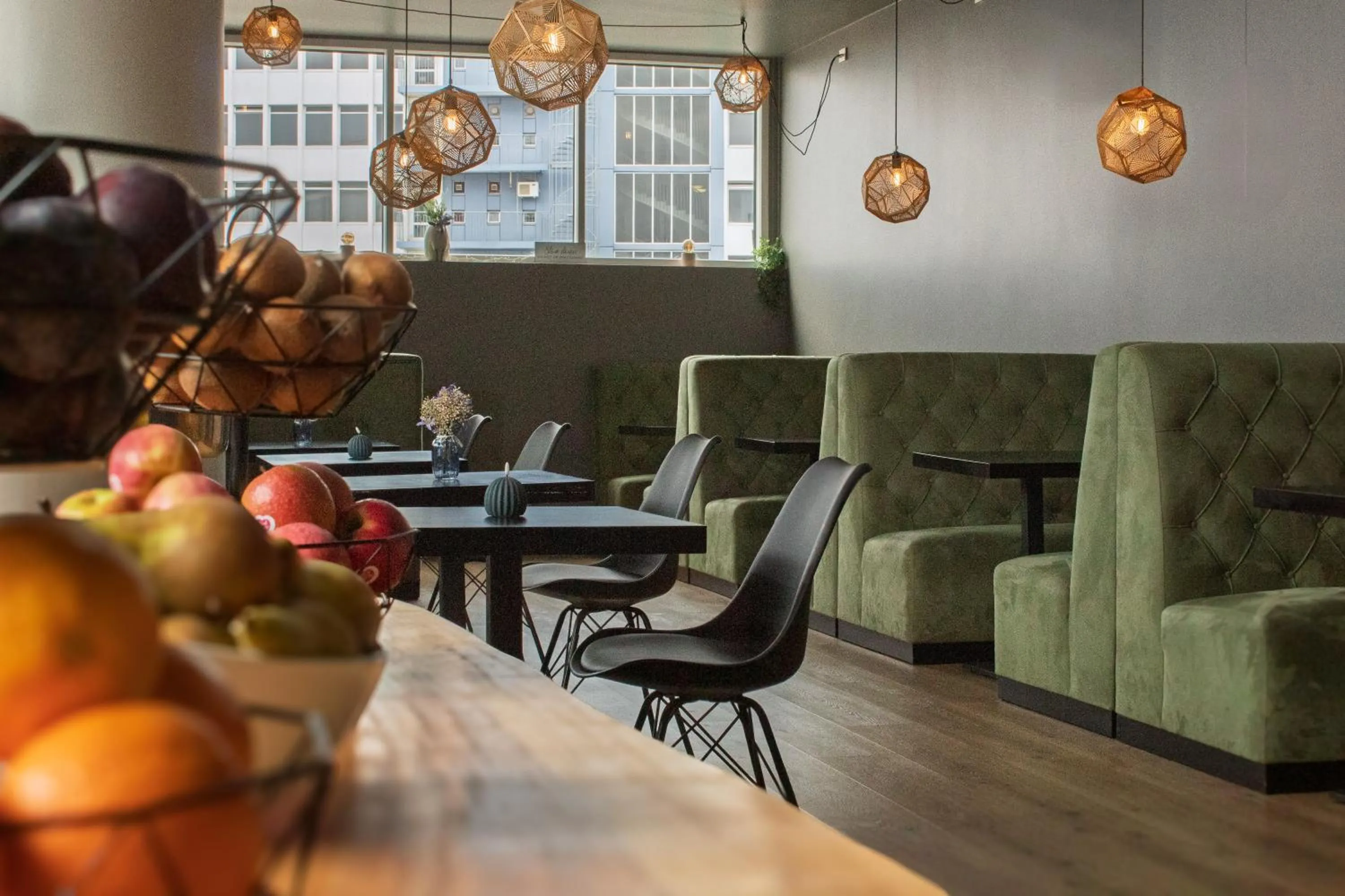 Dining area in Hotel Muli