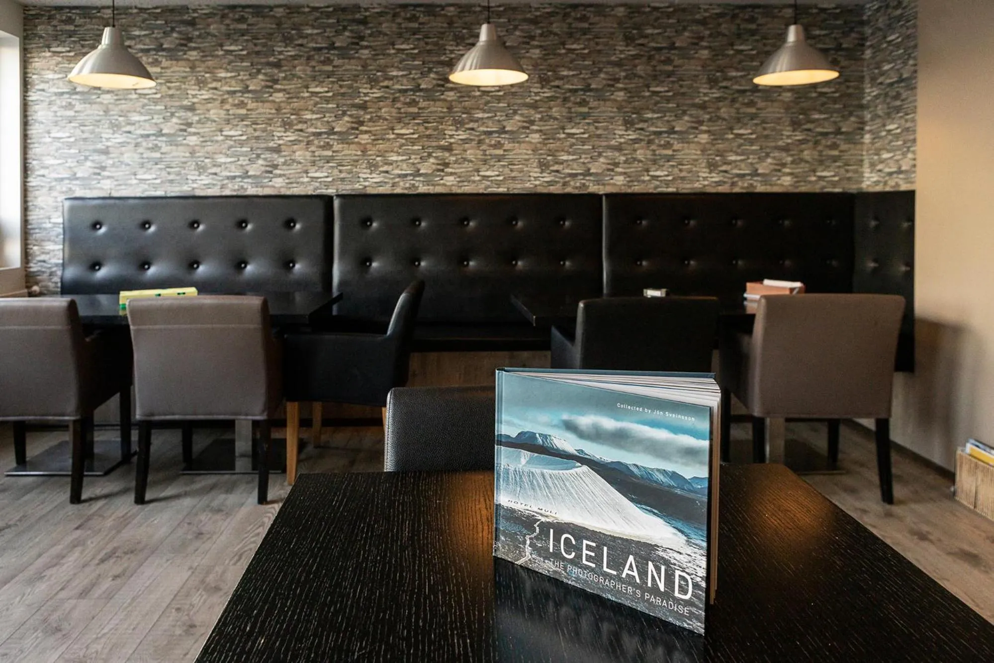 Seating area in Hotel Muli