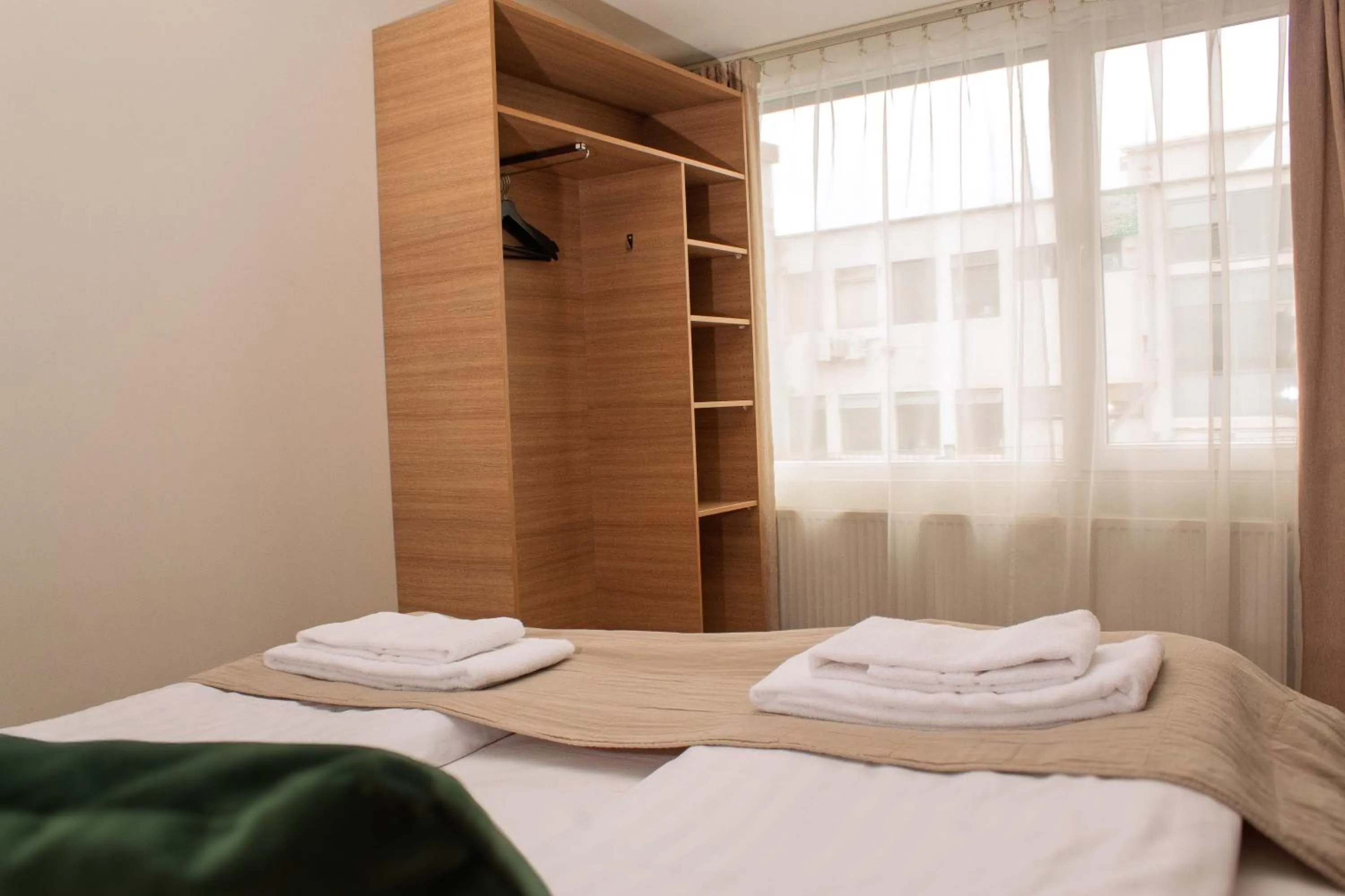 View (from property/room), Bed in Hotel Muli