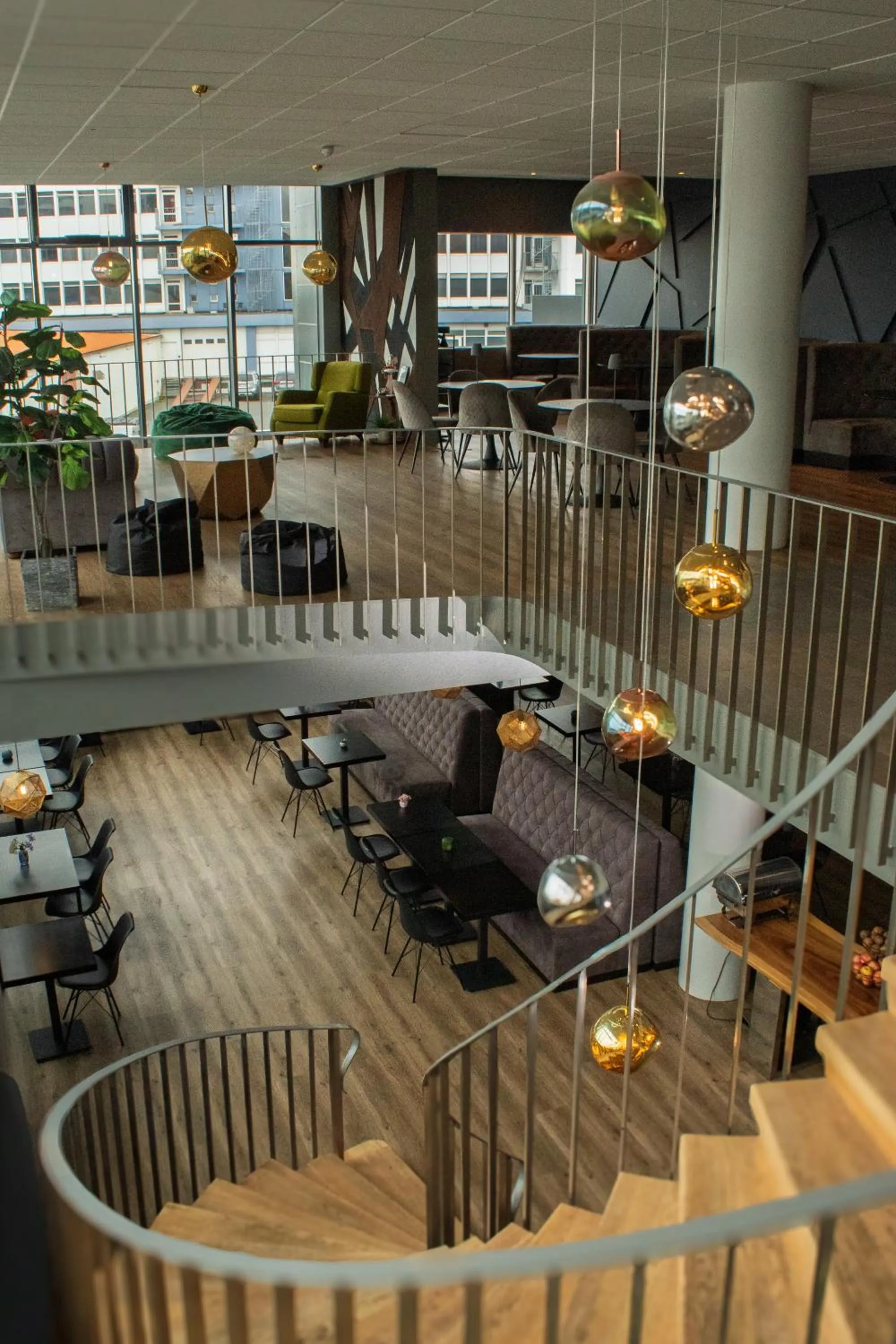 Seating area in Hotel Muli