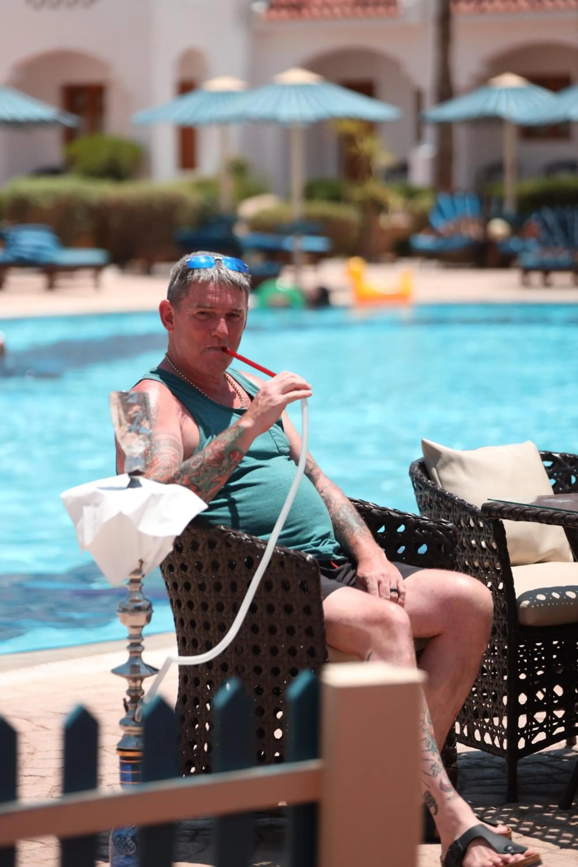 Swimming pool in Dive Inn Resort