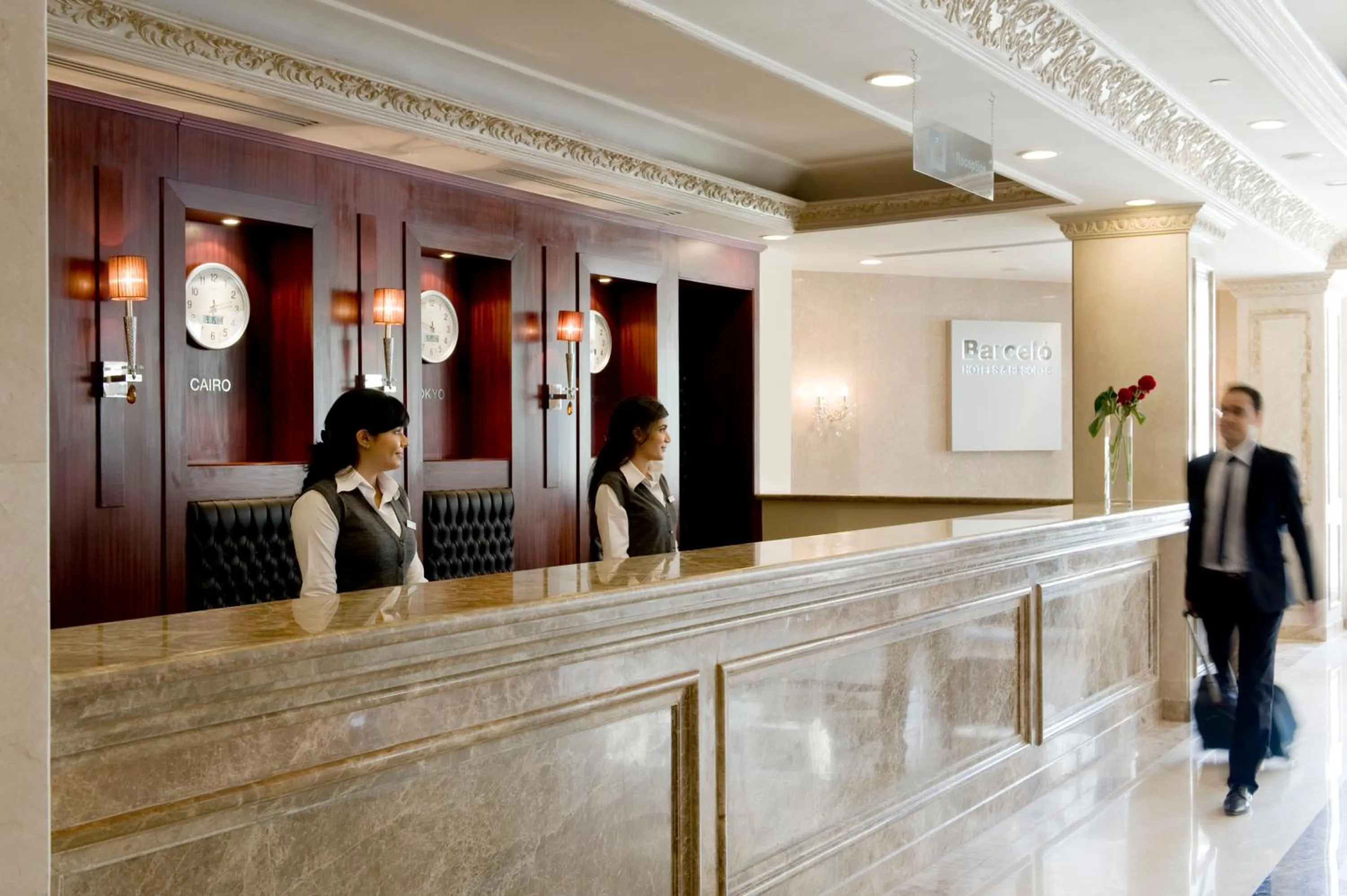 Lobby or reception in Barceló Cairo Pyramids