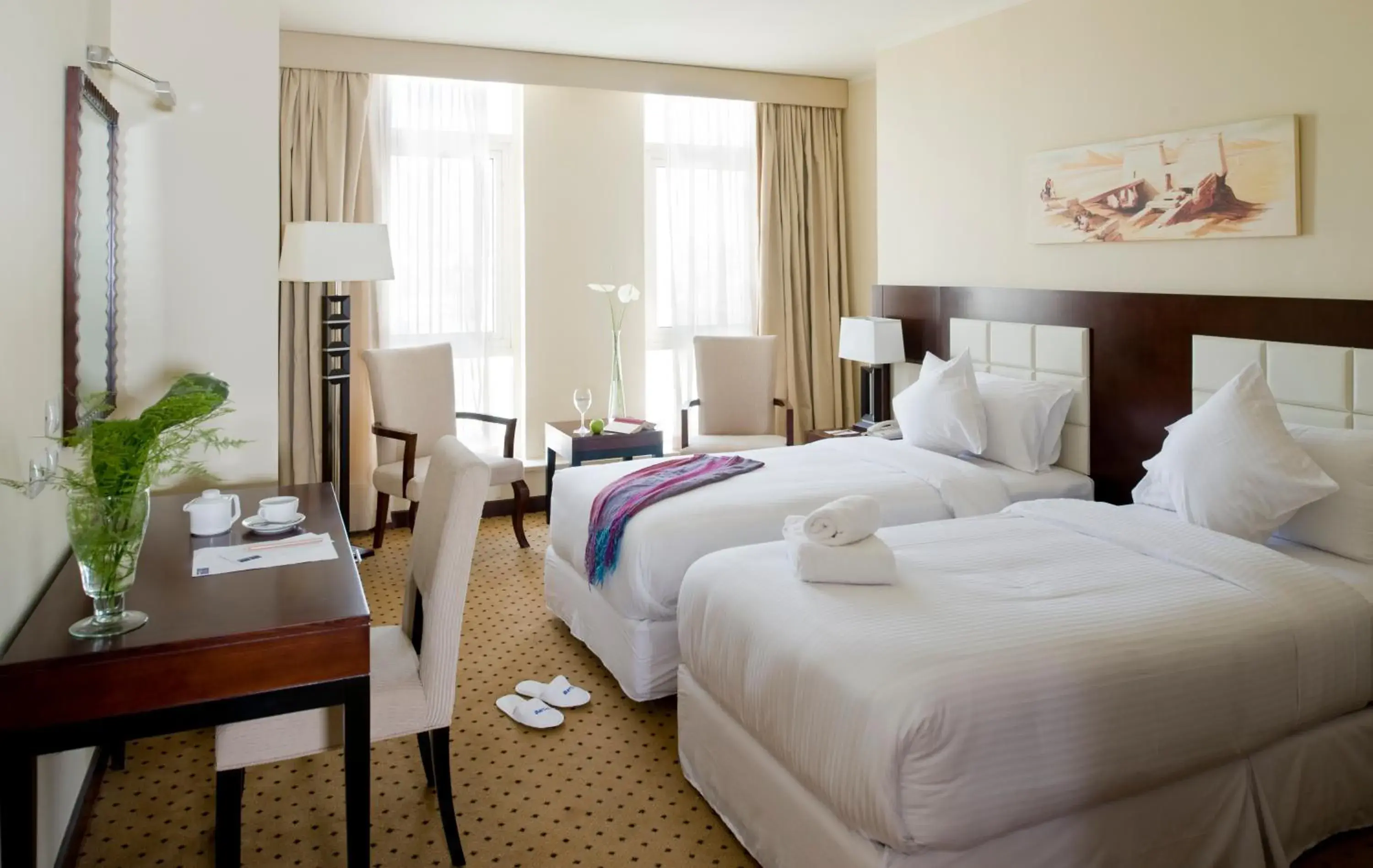 Bed in Barceló Cairo Pyramids Bed in Barceló Cairo Pyramids