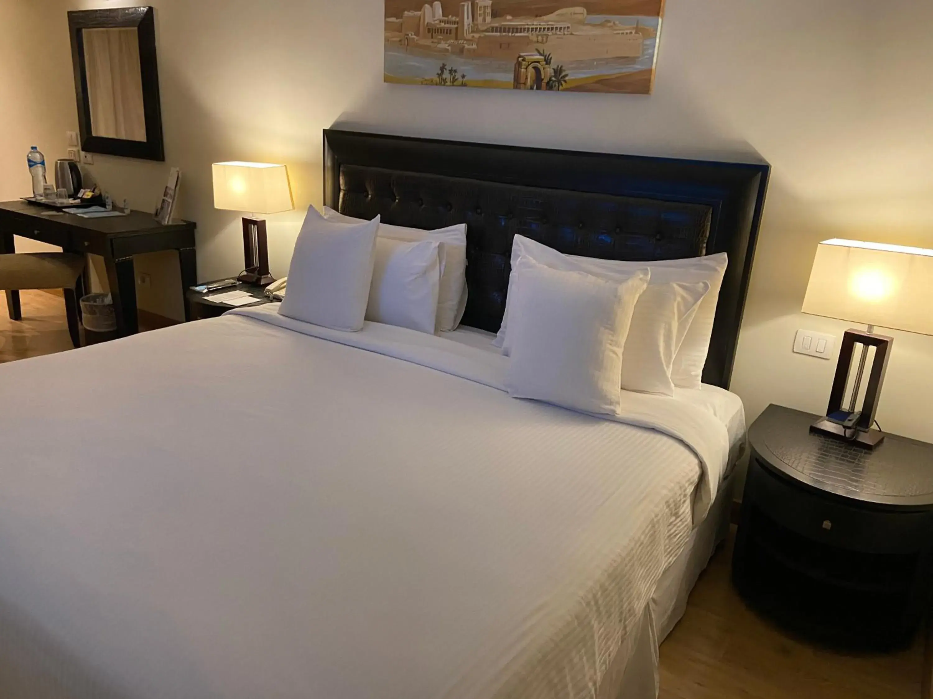 Bed in Barceló Cairo Pyramids Bed in Barceló Cairo Pyramids