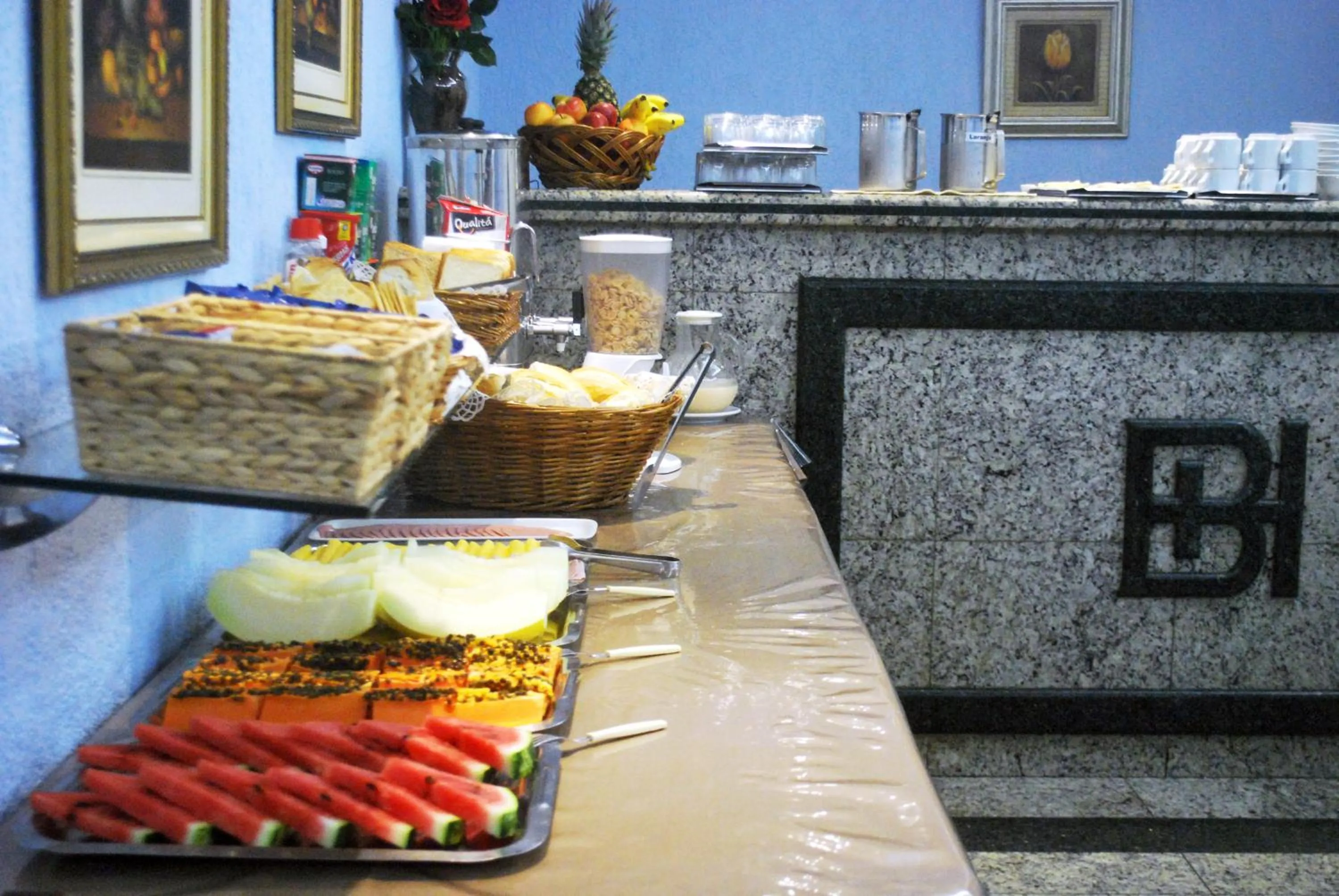 Buffet breakfast in Hotel Brigadeiro