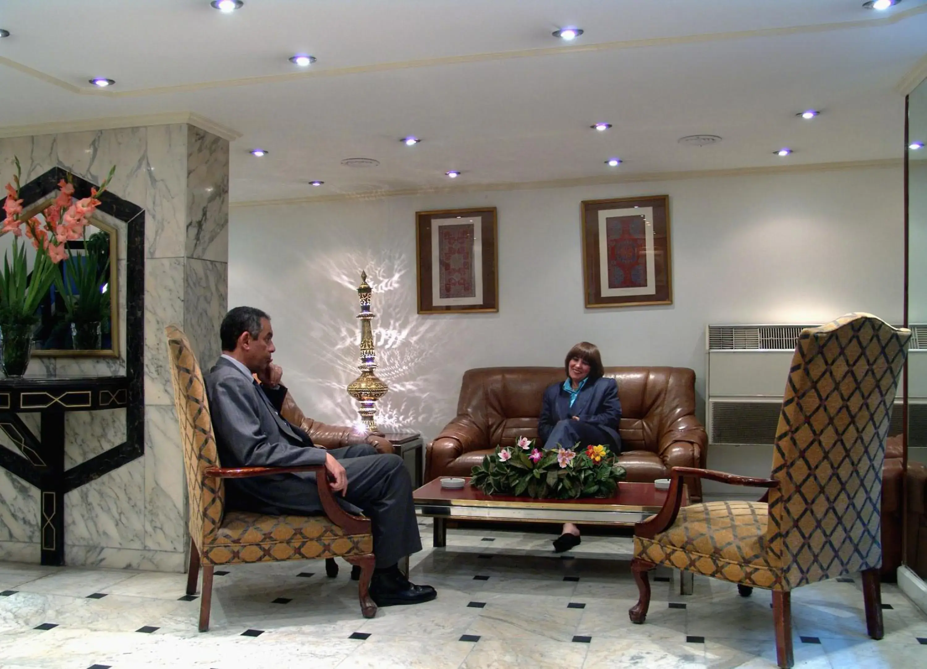 Lobby or reception in Hotel Concorde Dokki Lobby or reception in Hotel Concorde Dokki