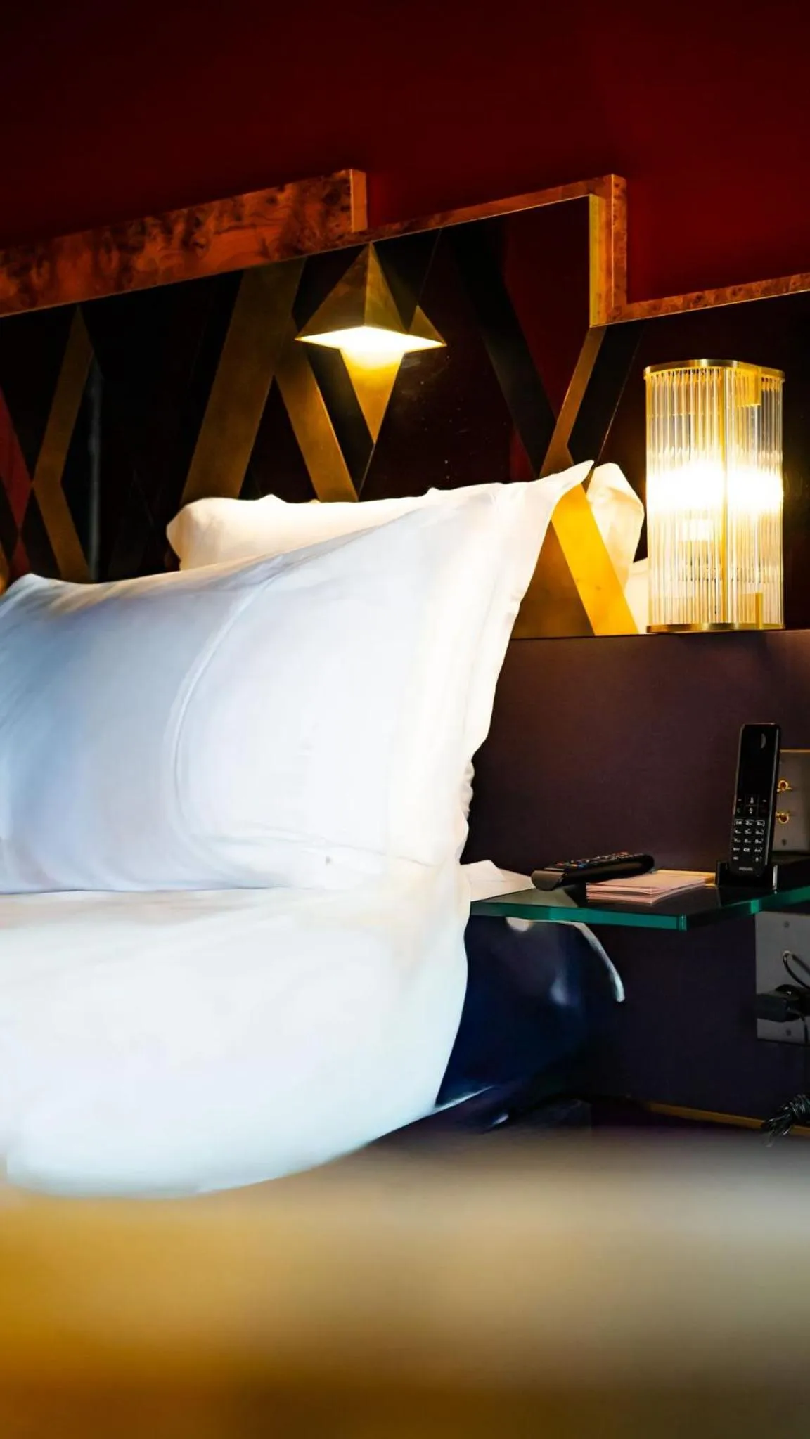 Bedroom, Bed in Hôtel Saint-Marc