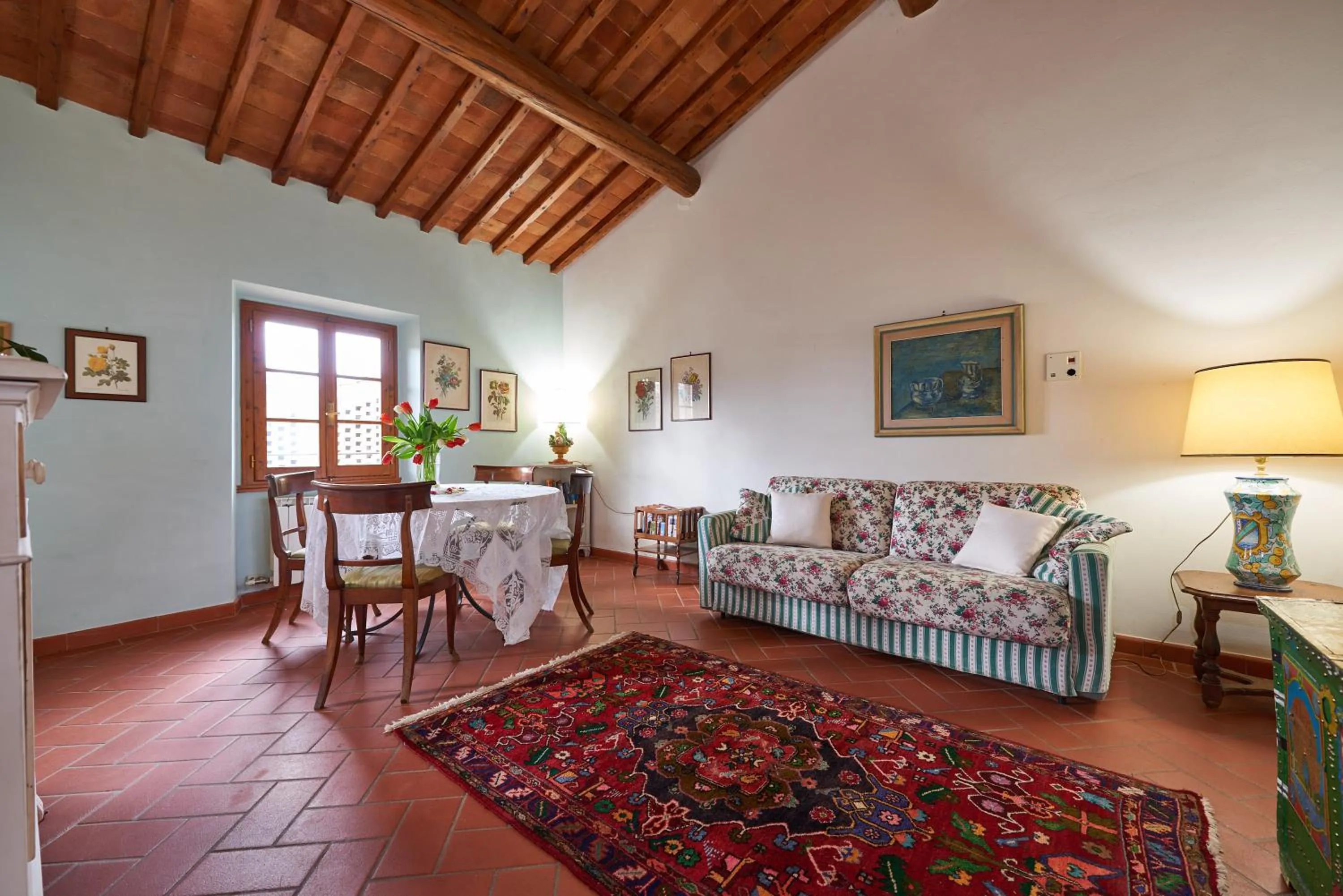 Living room in Castello di Cafaggio