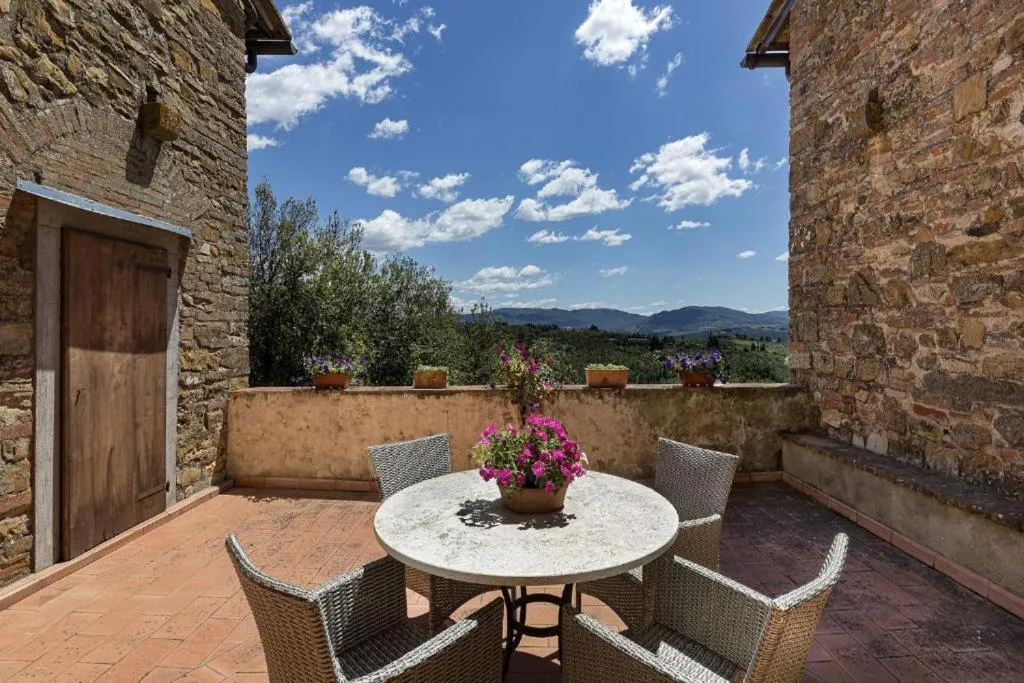 Patio in Castello di Cafaggio