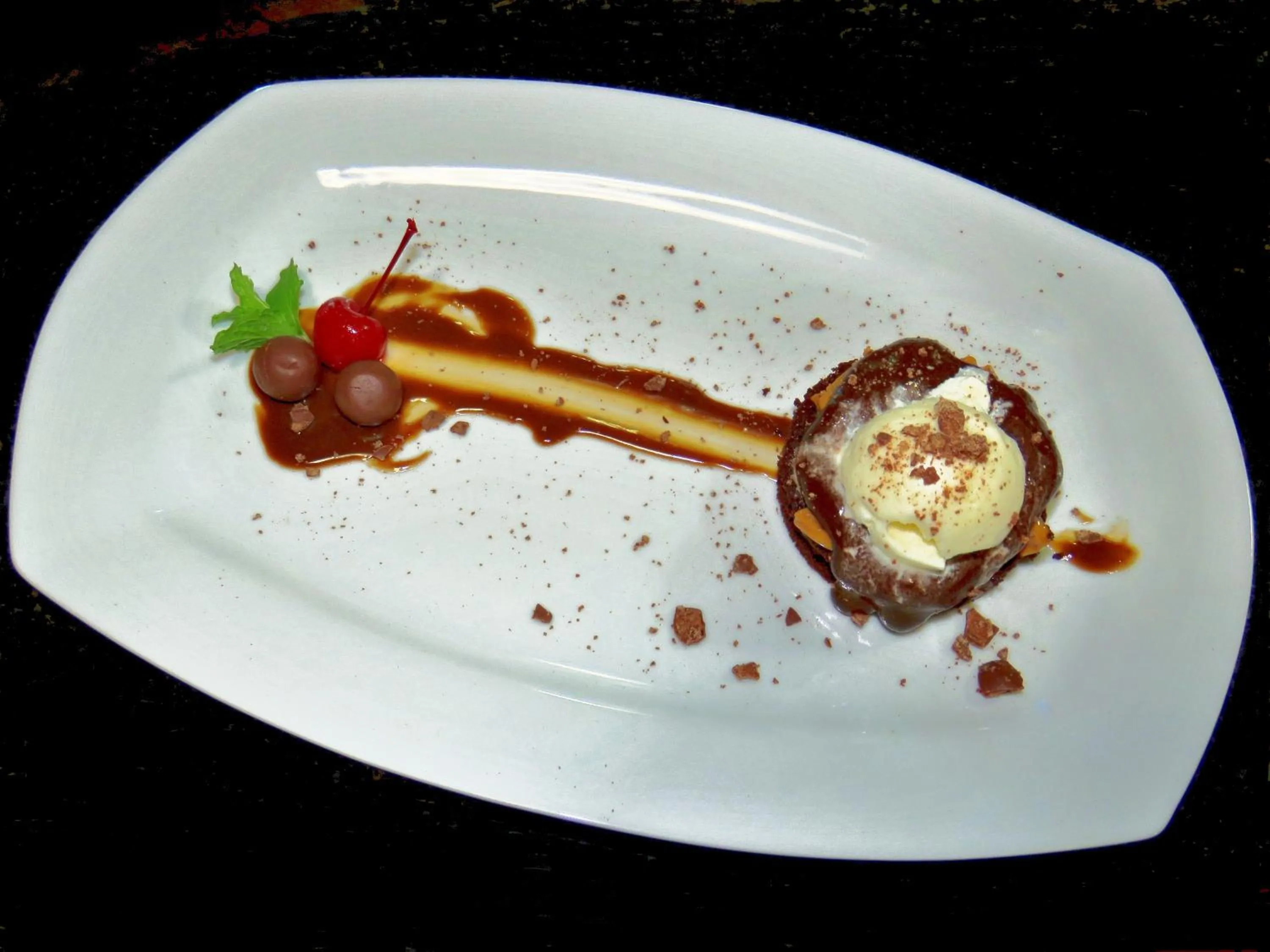 Food close-up in Wielewaal Bush Lodge