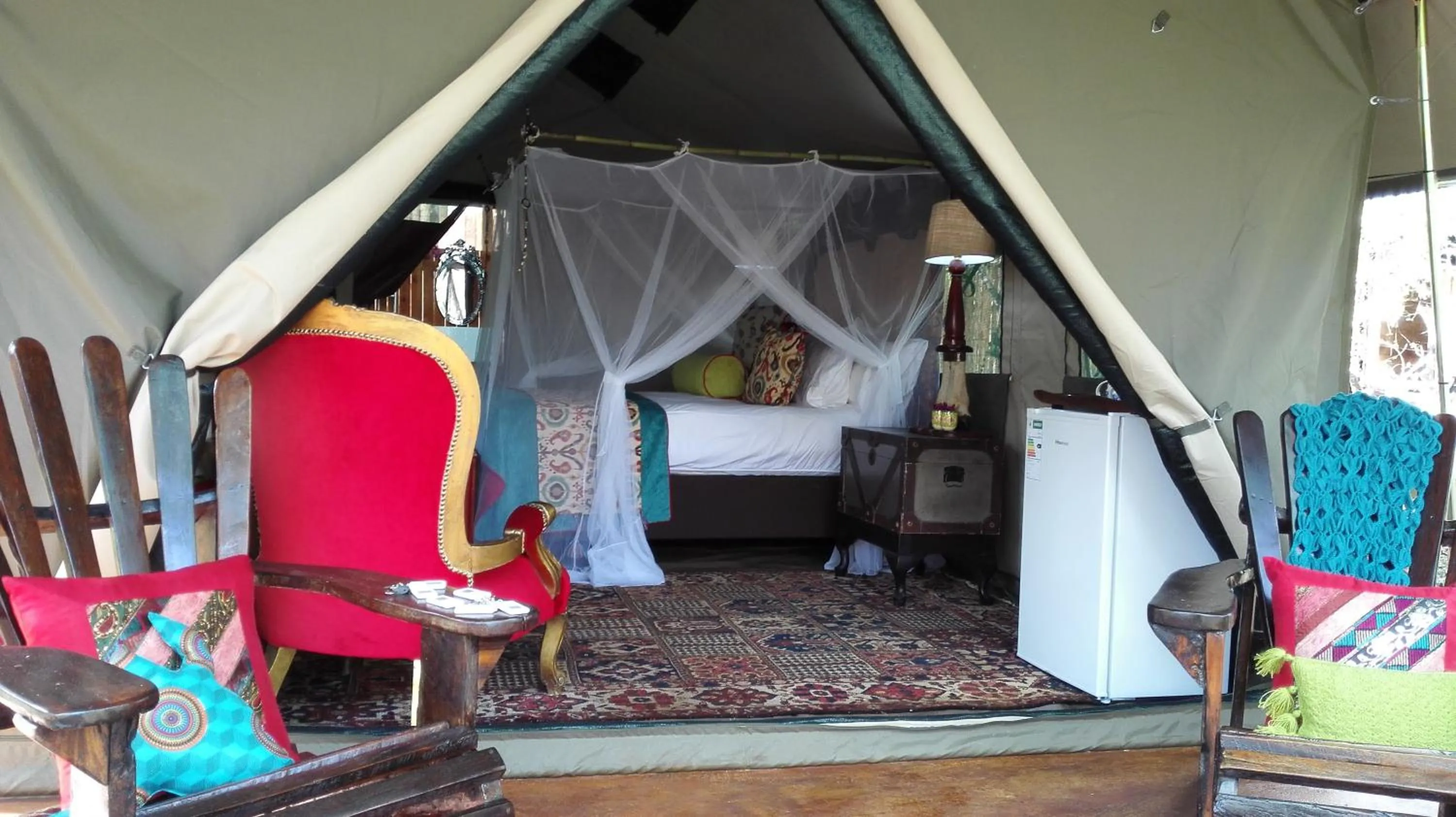 View (from property/room), Bed in Wielewaal Bush Lodge