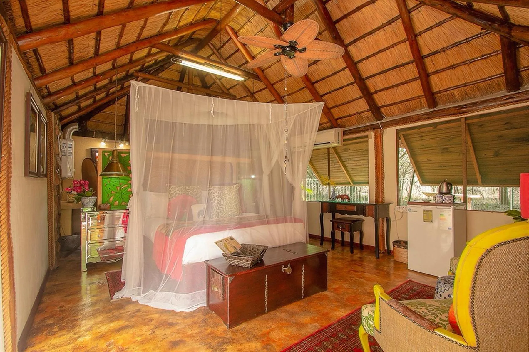 Shower in Wielewaal Bush Lodge