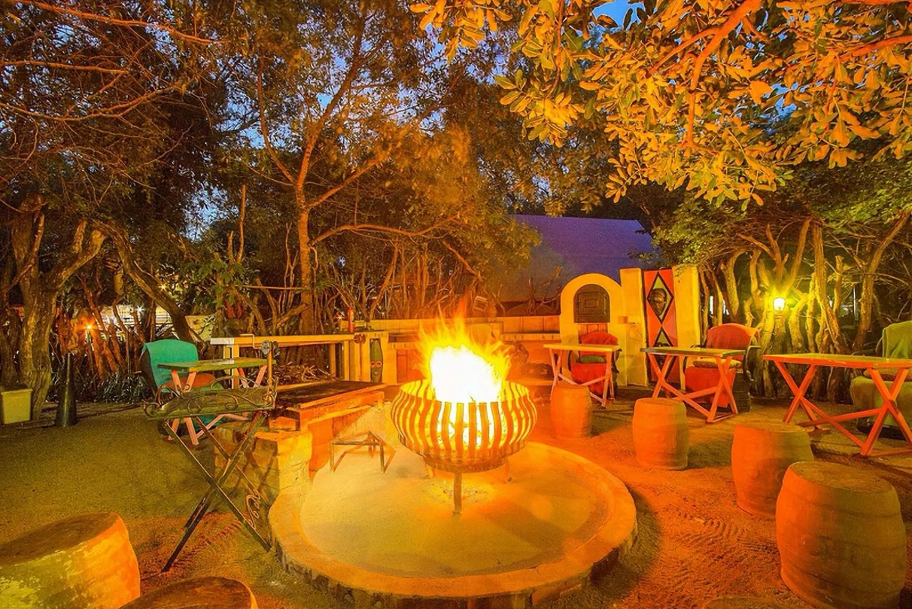 Restaurant/places to eat in Wielewaal Bush Lodge