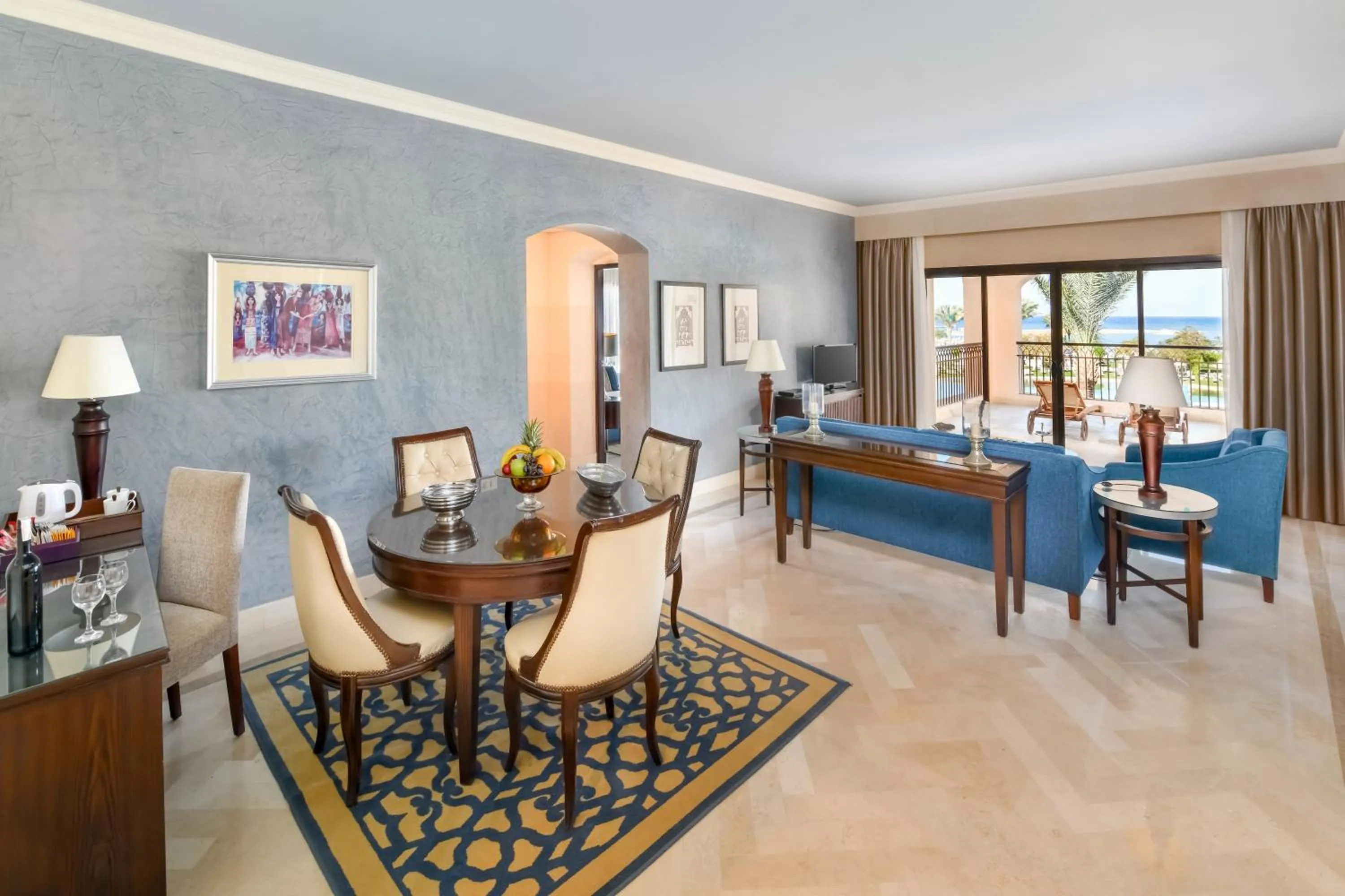 Living room in JAZ Aquamarine