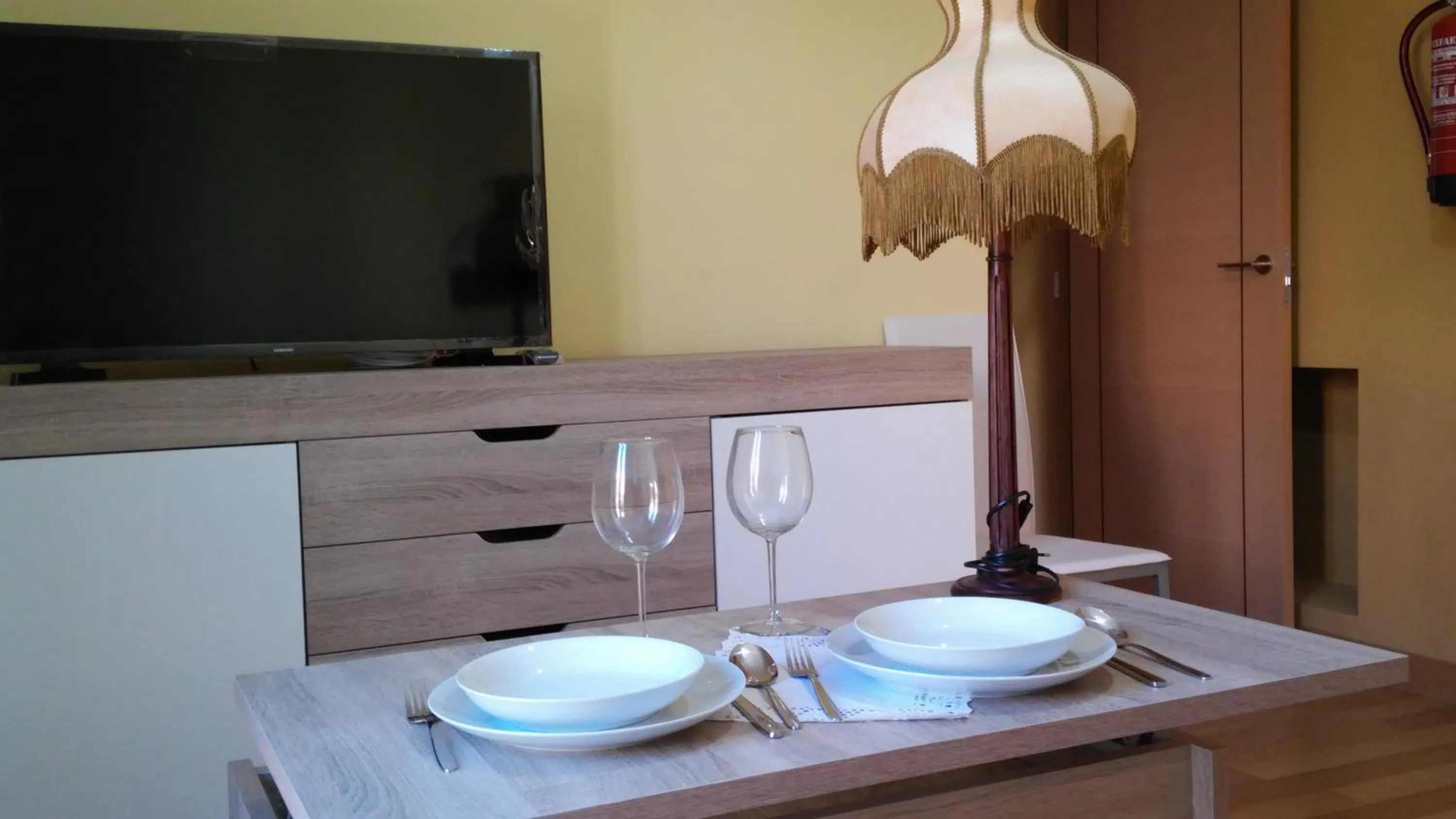 Living room in Apartamentos Turísticos La Garza