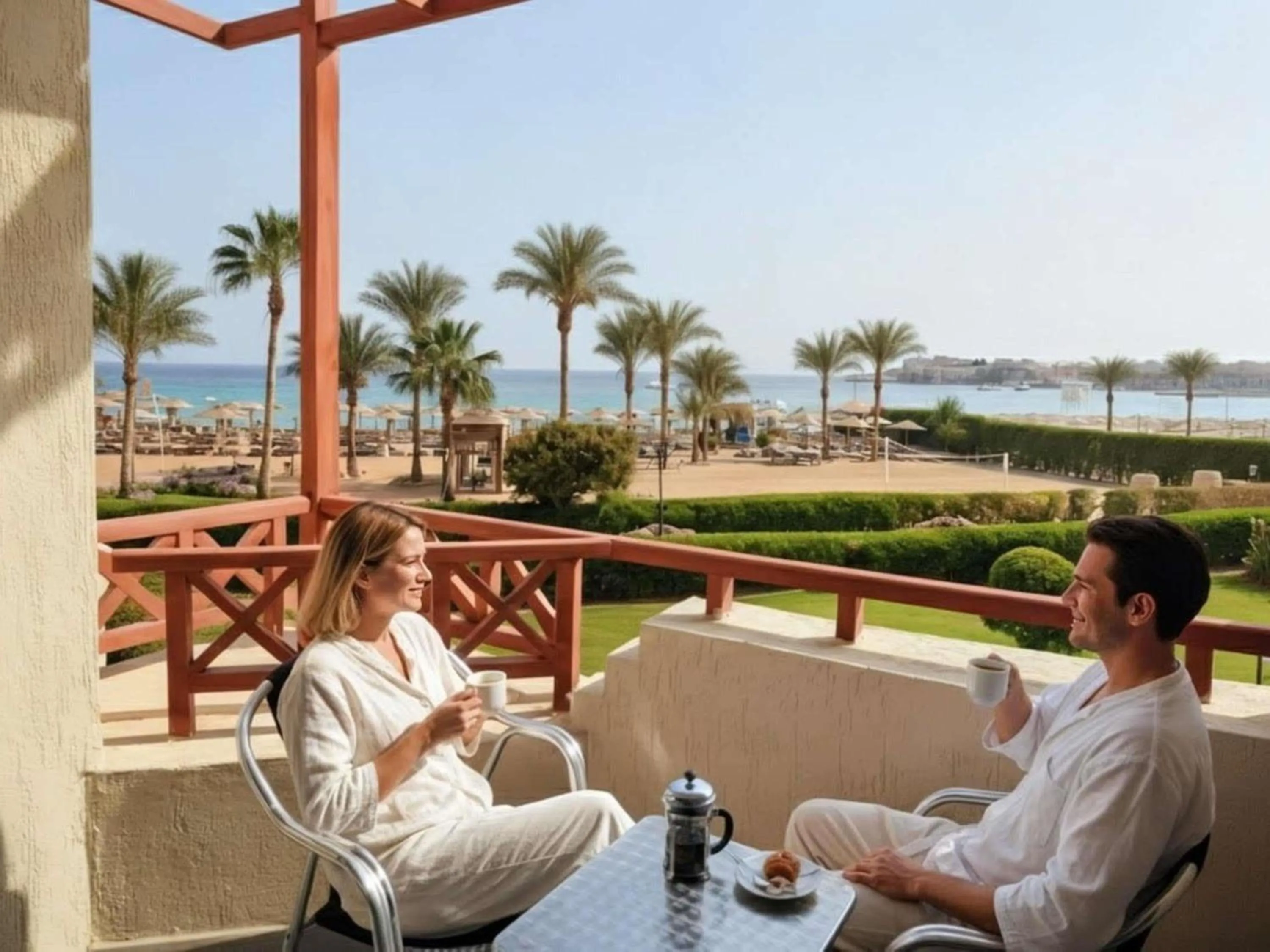 Bedroom in Naama Bay Promenade Beach Resort Managed By Accor