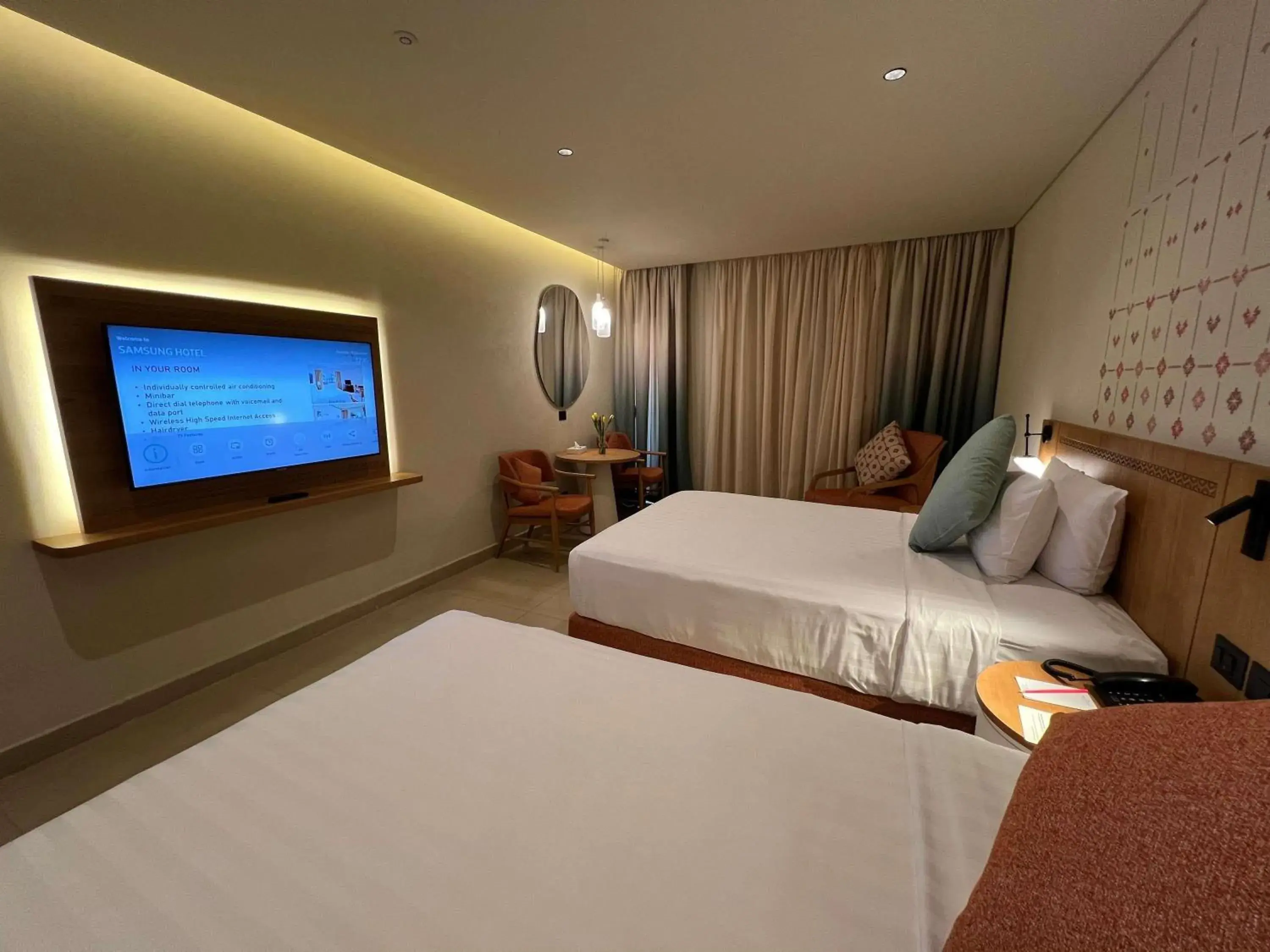 Bedroom, Bed in Naama Bay Promenade Beach Resort Managed By Accor Bedroom, Bed in Naama Bay Promenade Beach Resort Managed By Accor