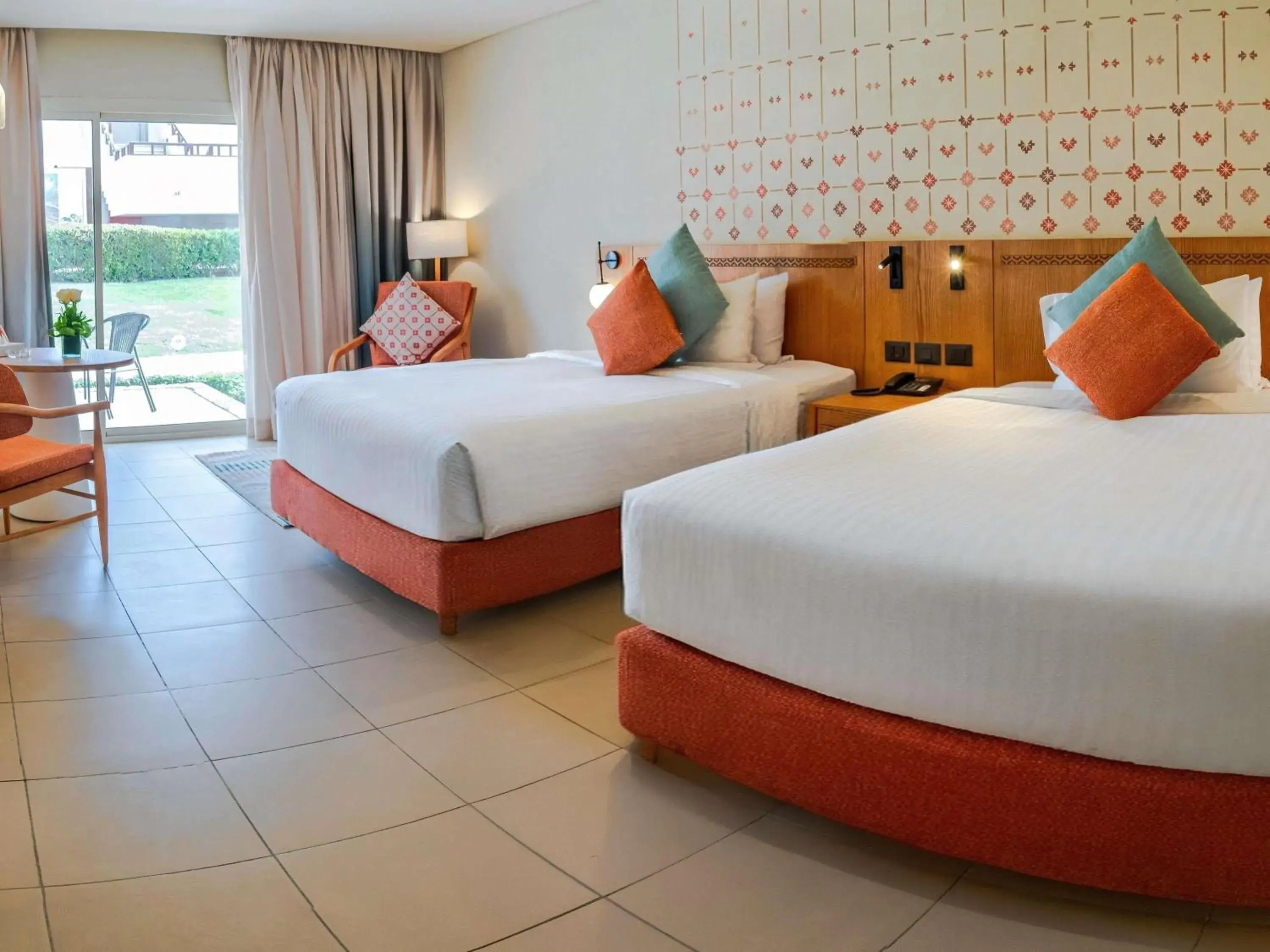 Bedroom, Bed in Naama Bay Promenade Beach Resort Managed By Accor Bedroom, Bed in Naama Bay Promenade Beach Resort Managed By Accor