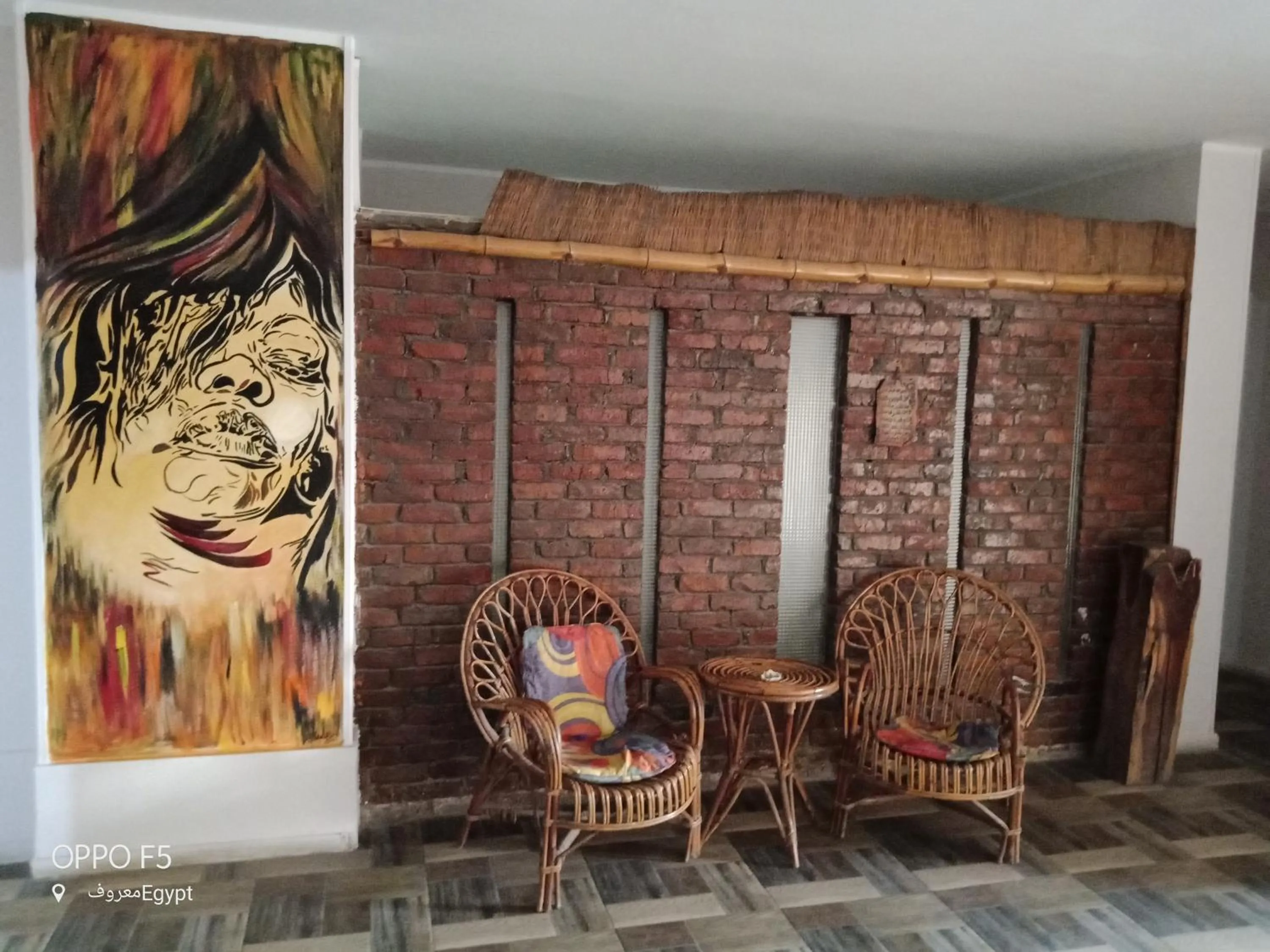 Seating area in Arabesque Hotel