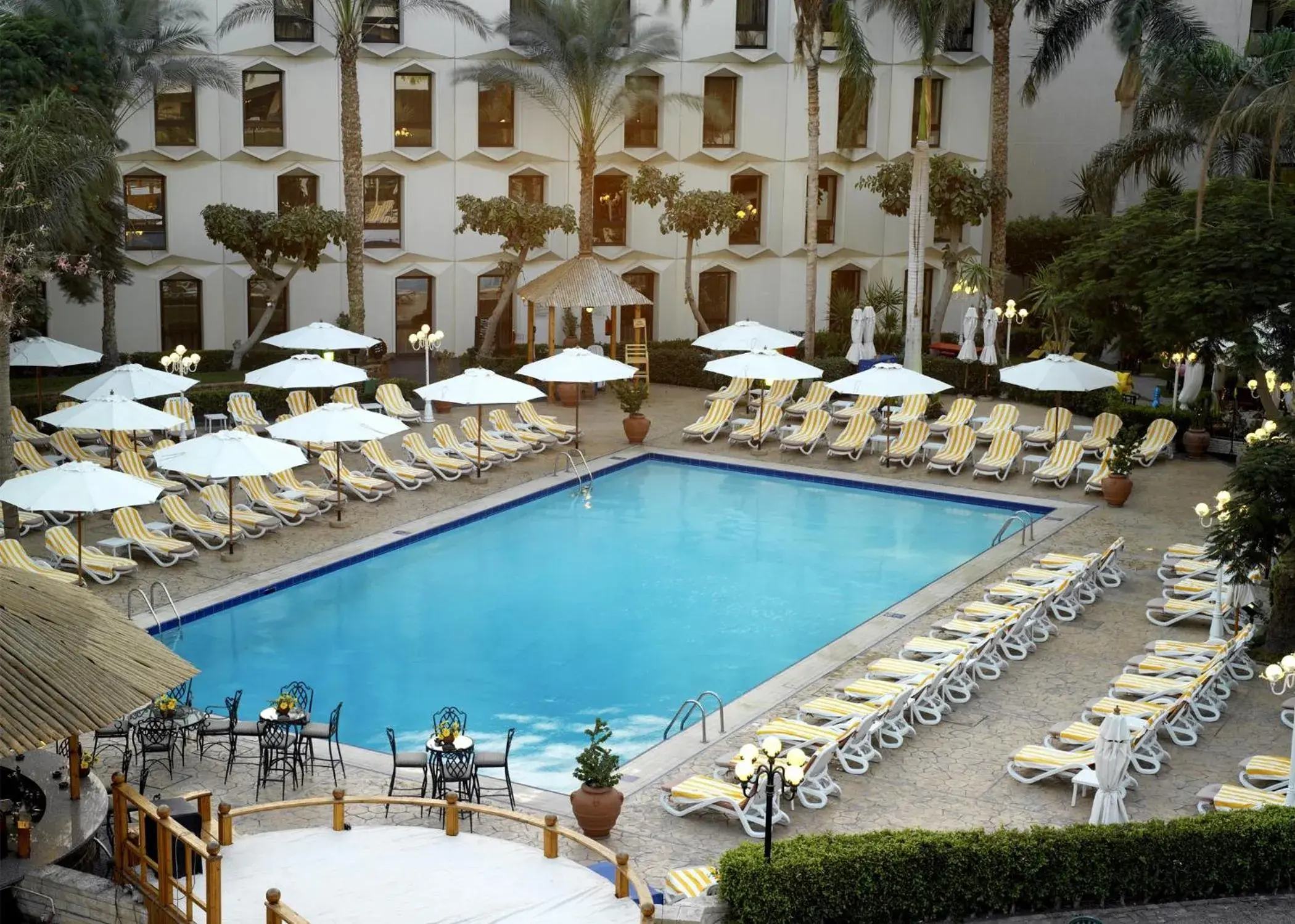 Swimming pool, Pool View in Le Passage Cairo Hotel & Casino