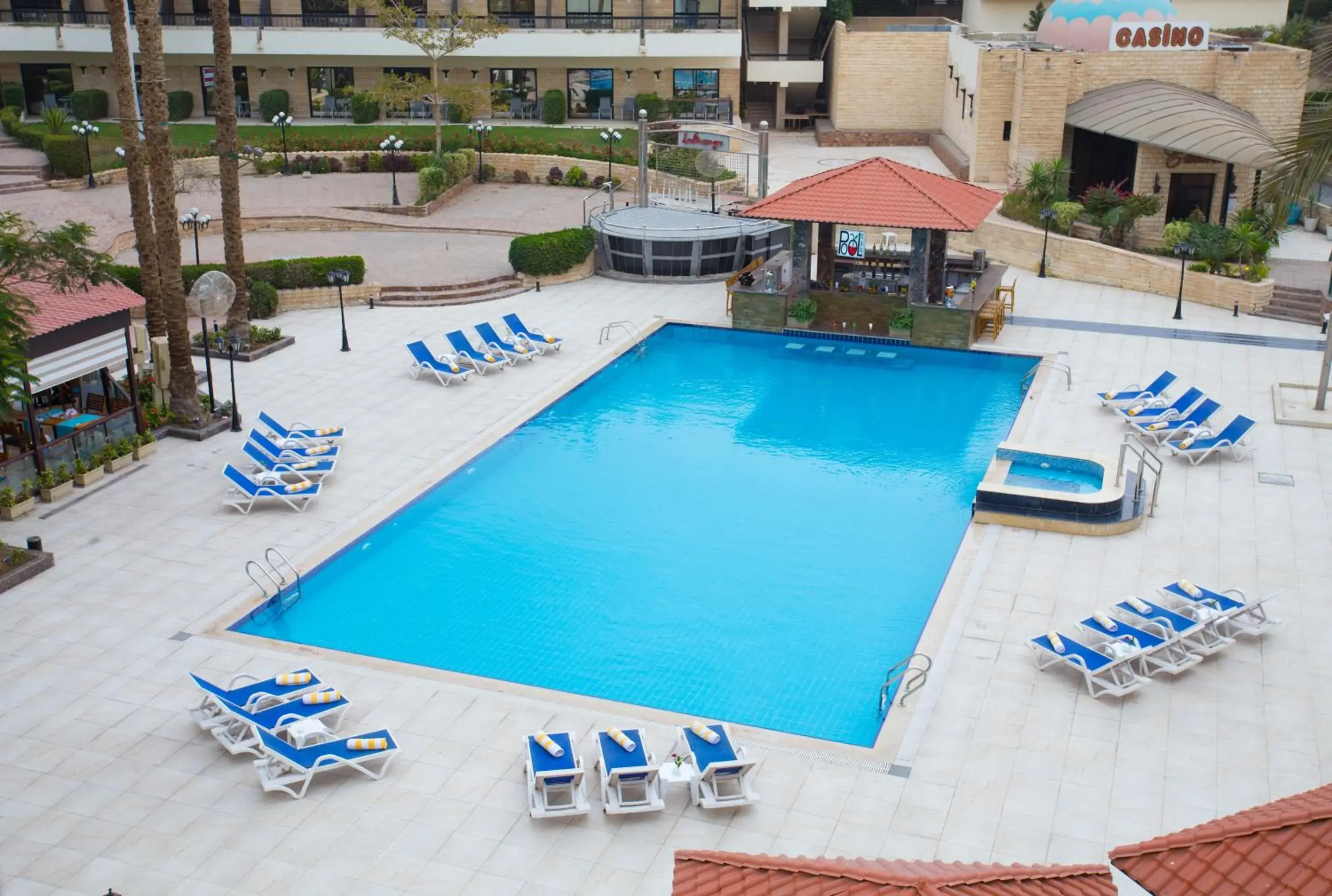 Swimming pool, Pool View in Le Passage Cairo Hotel & Casino