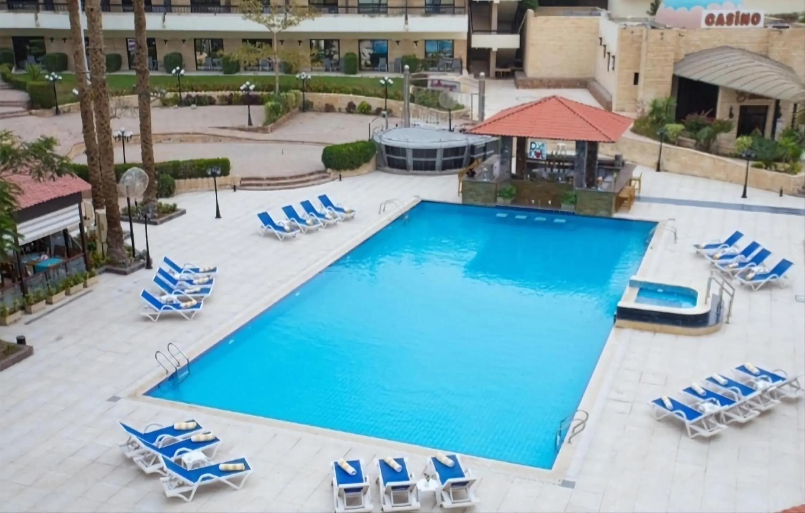 Swimming pool in Le Passage Cairo Hotel & Casino