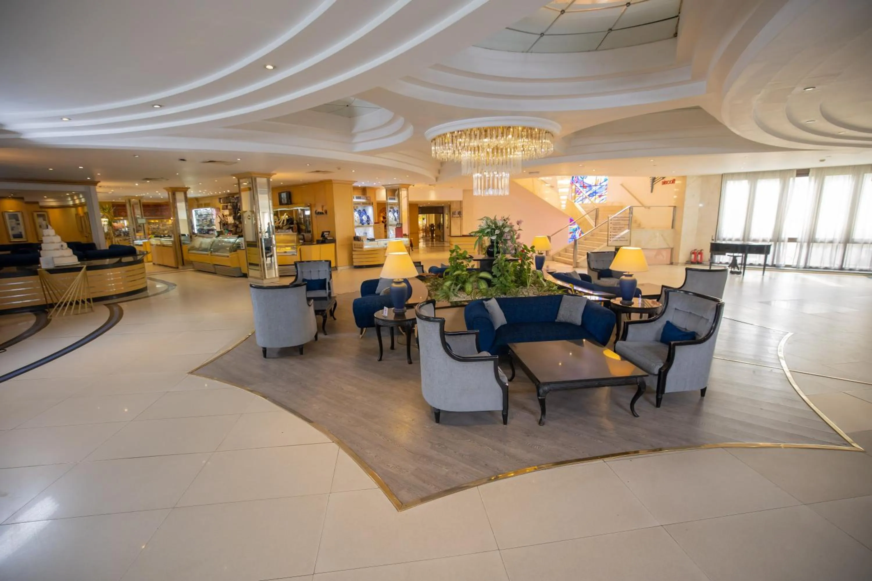 Lobby or reception in Le Passage Cairo Hotel & Casino