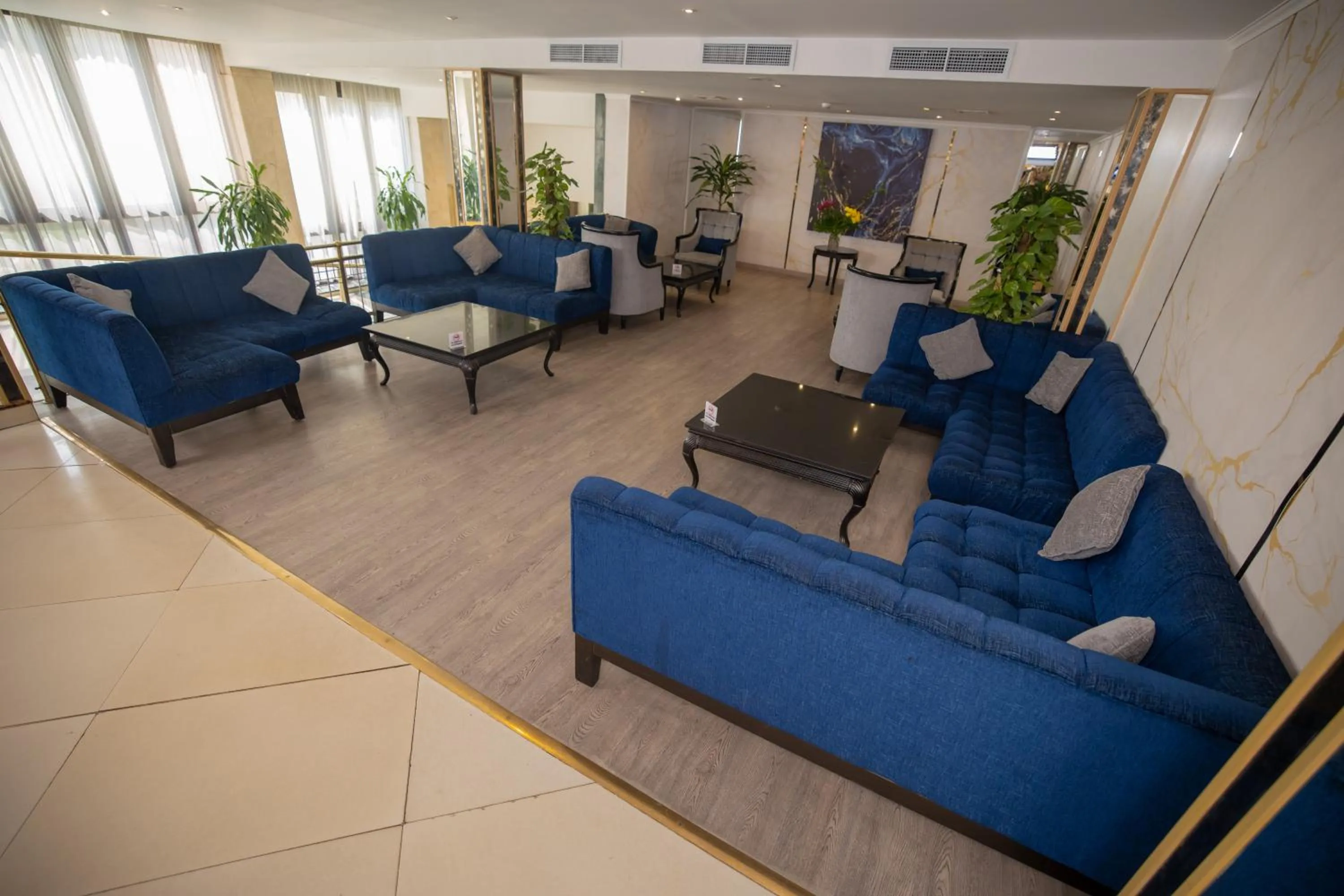 Seating area in Le Passage Cairo Hotel & Casino